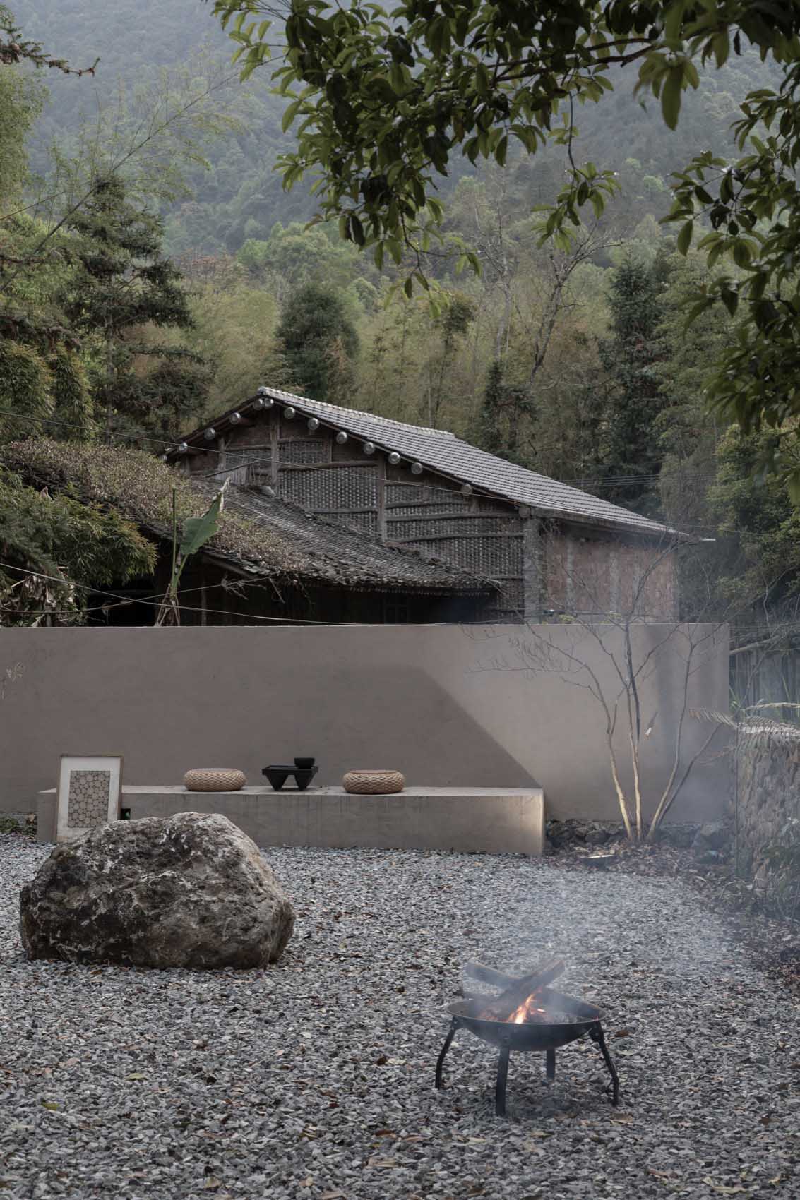 旧宅改造,老房翻新,民宿设计,老房子改造民宿,民宿设计案例,民宿装修,民宿设计方案,旧宅建筑改造,乡村住宅改造,浙江温州竹间居所+民宿,浙江温州,也间室内设计