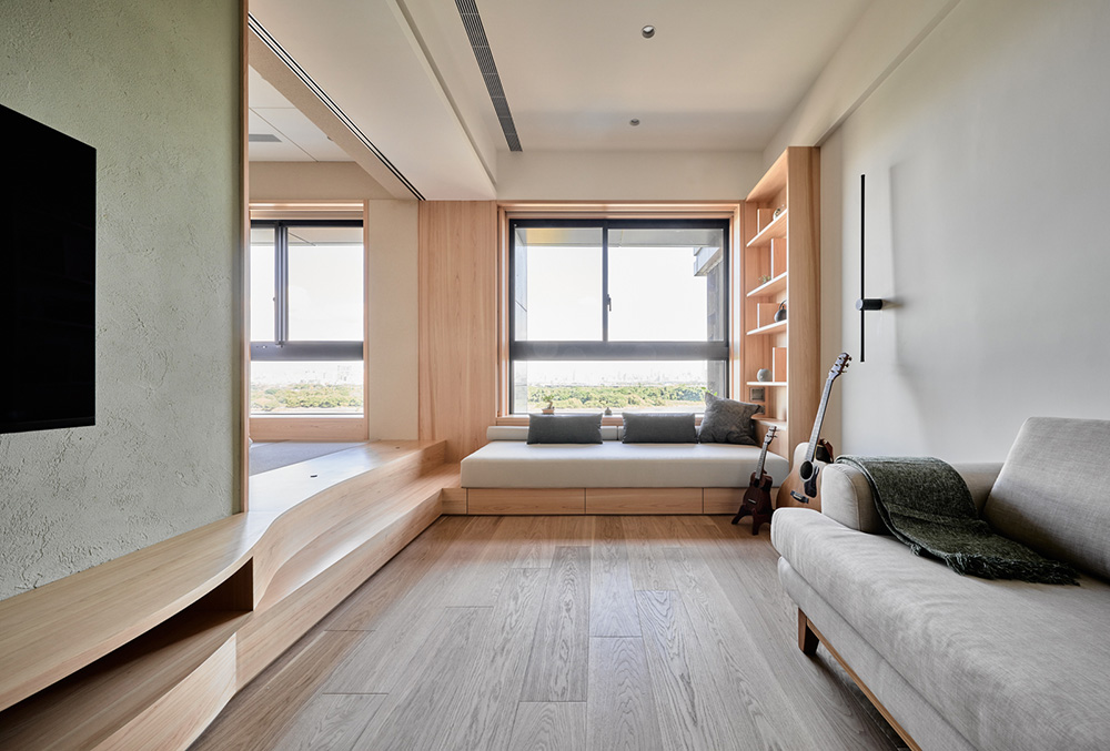 公寓设计,公寓设计案例,地特设计,日式风格,新北