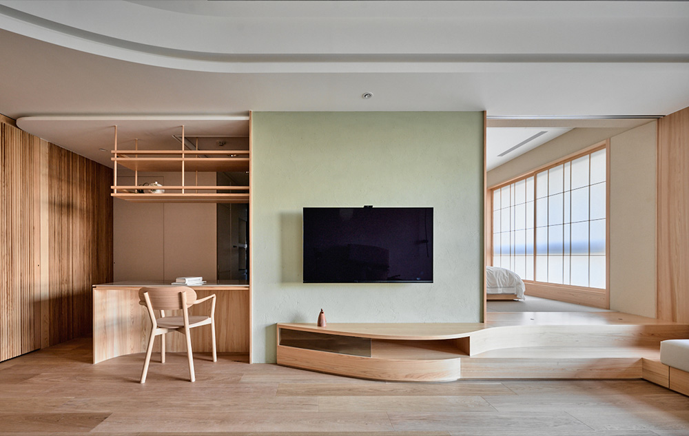 公寓设计,公寓设计案例,地特设计,日式风格,新北