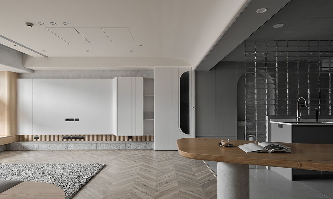 公寓设计,公寓设计案例,寓木制作,台北,大平层