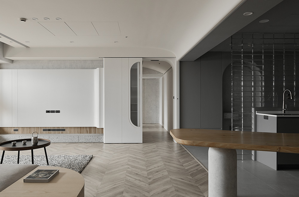 公寓设计,公寓设计案例,寓木制作,台北,大平层