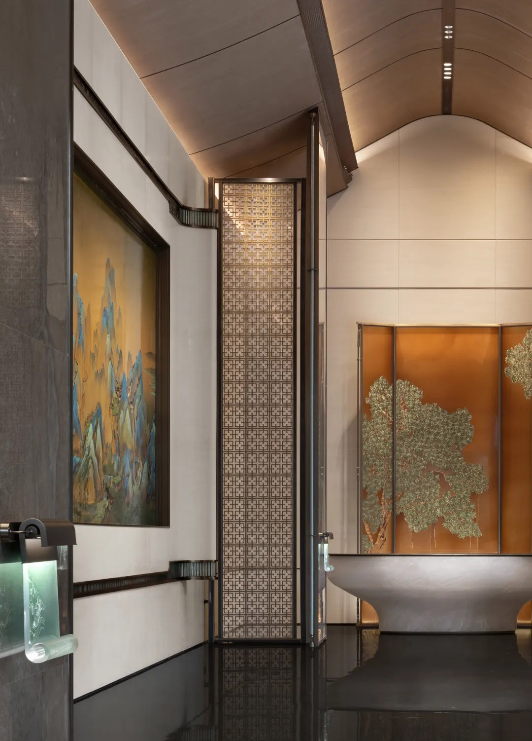 售楼处设计,营销中心设计,售楼处设计案例,售楼处设计方案,销售中心设计,宋式风格售楼处设计,建发·福州紫宸,福州,零次方设计