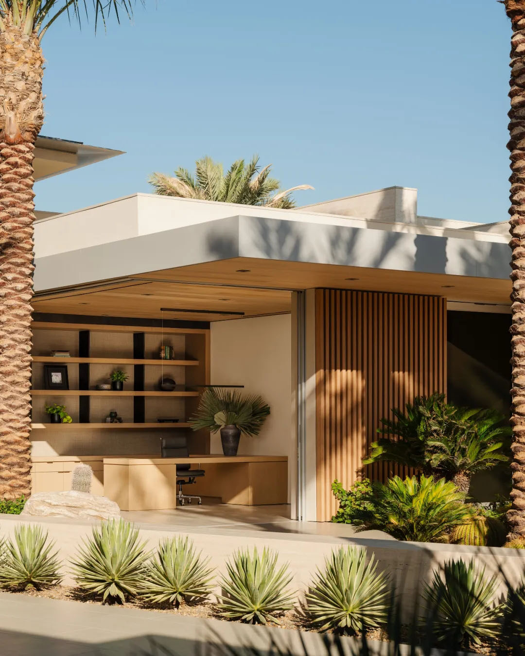 Nomad Design,别墅设计案例,别墅设计方案,别墅设计,景观别墅,美国,洛杉矶,度假别墅,Studio Glint