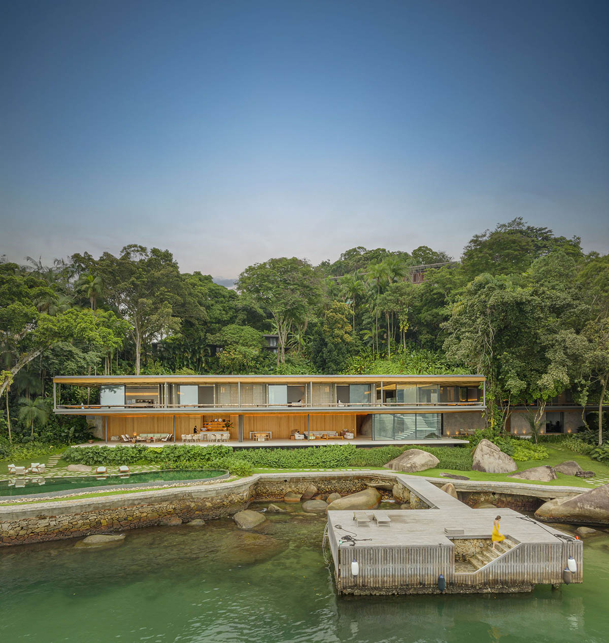 Jacobsen Arquitetura,别墅设计案例,别墅设计方案,别墅设计,海景别墅,巴西,海景度假别墅