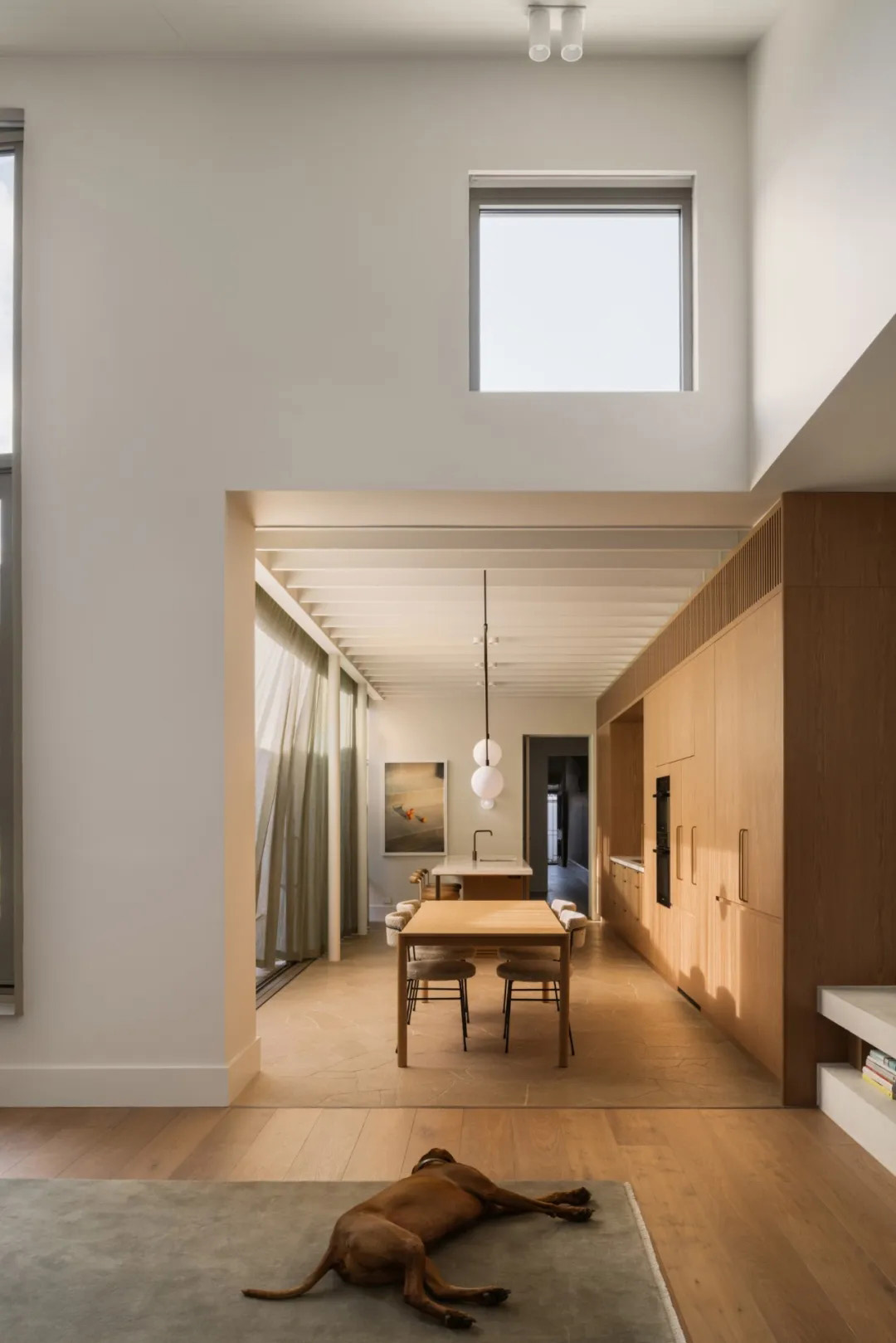 Proske Architects,别墅设计案例,别墅设计方案,别墅设计,联排别墅,澳大利亚,原木色