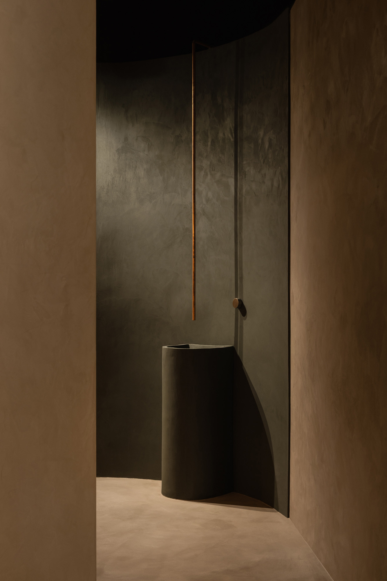 展厅设计,展厅设计案例,展厅设计方案,Kastex,涂料展厅,墨尔本,极简主义,微水泥