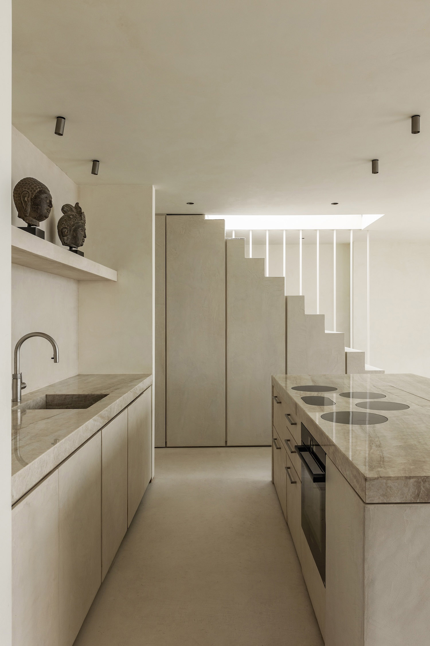 公寓设计,公寓设计案例,Studio Lensing,荷兰,极简主义,极简风格,阿姆斯特丹,阁楼公寓