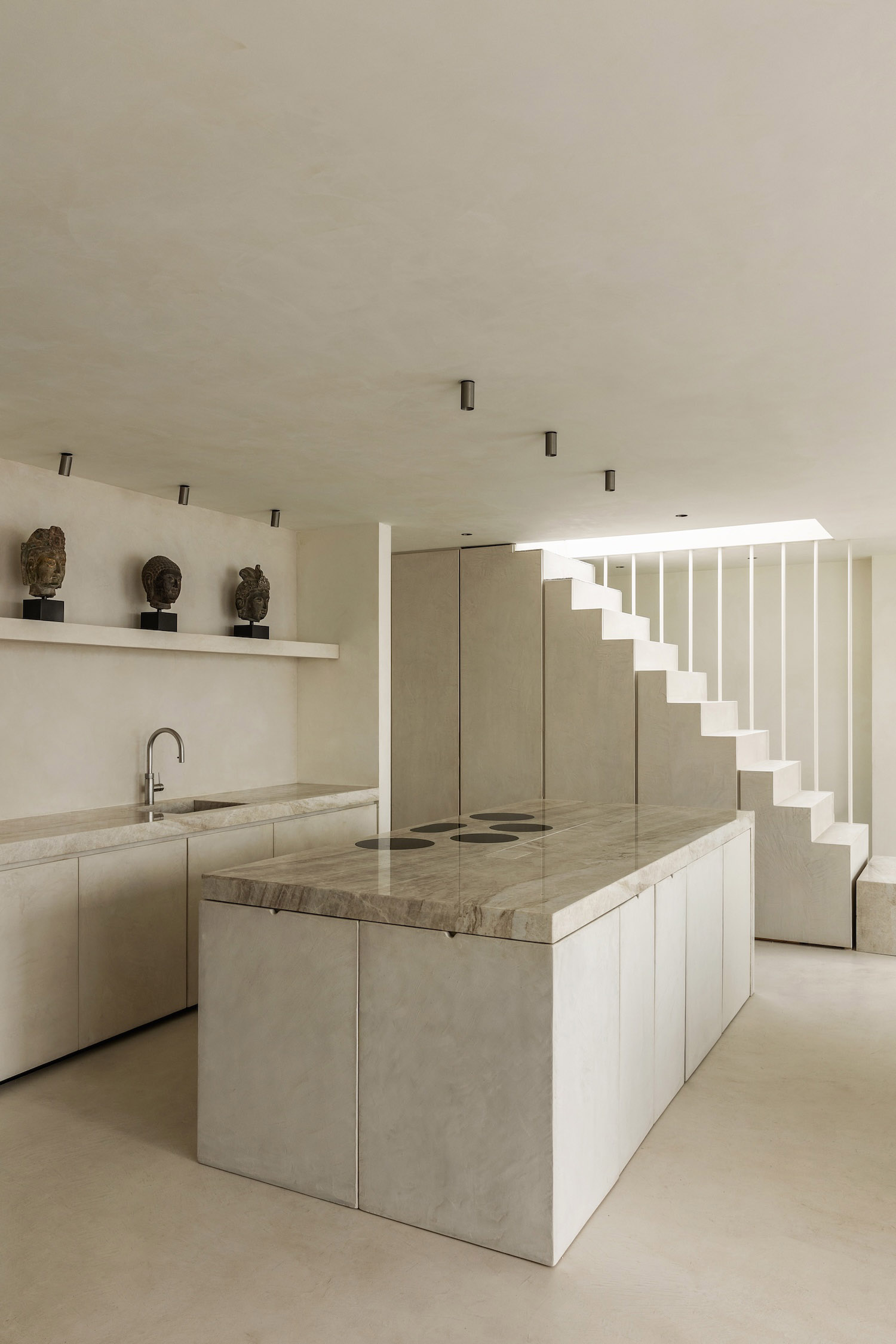 公寓设计,公寓设计案例,Studio Lensing,荷兰,极简主义,极简风格,阿姆斯特丹,阁楼公寓