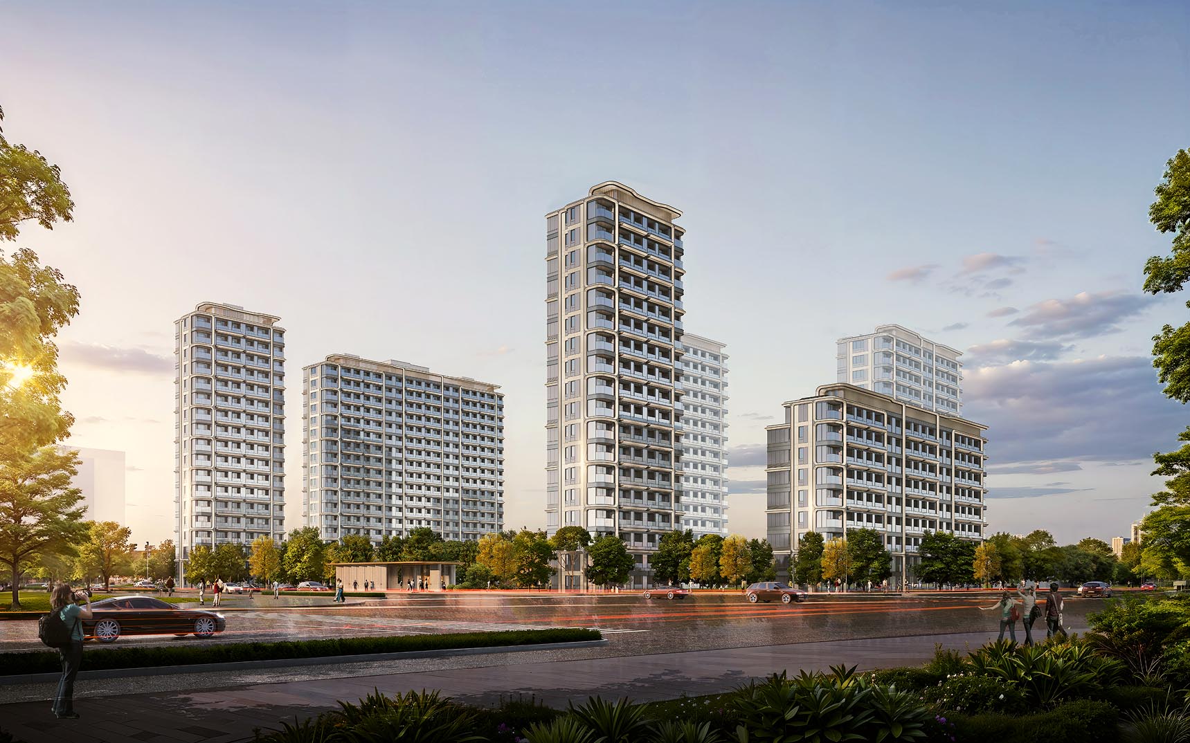 样板间设计,大平层样板间,样板间设计案例,样板间设计方案,现代风格样板间设计,轻奢样板间,北京隅·西颂-从京造精神到生活剧场,北京,栋三尺设计