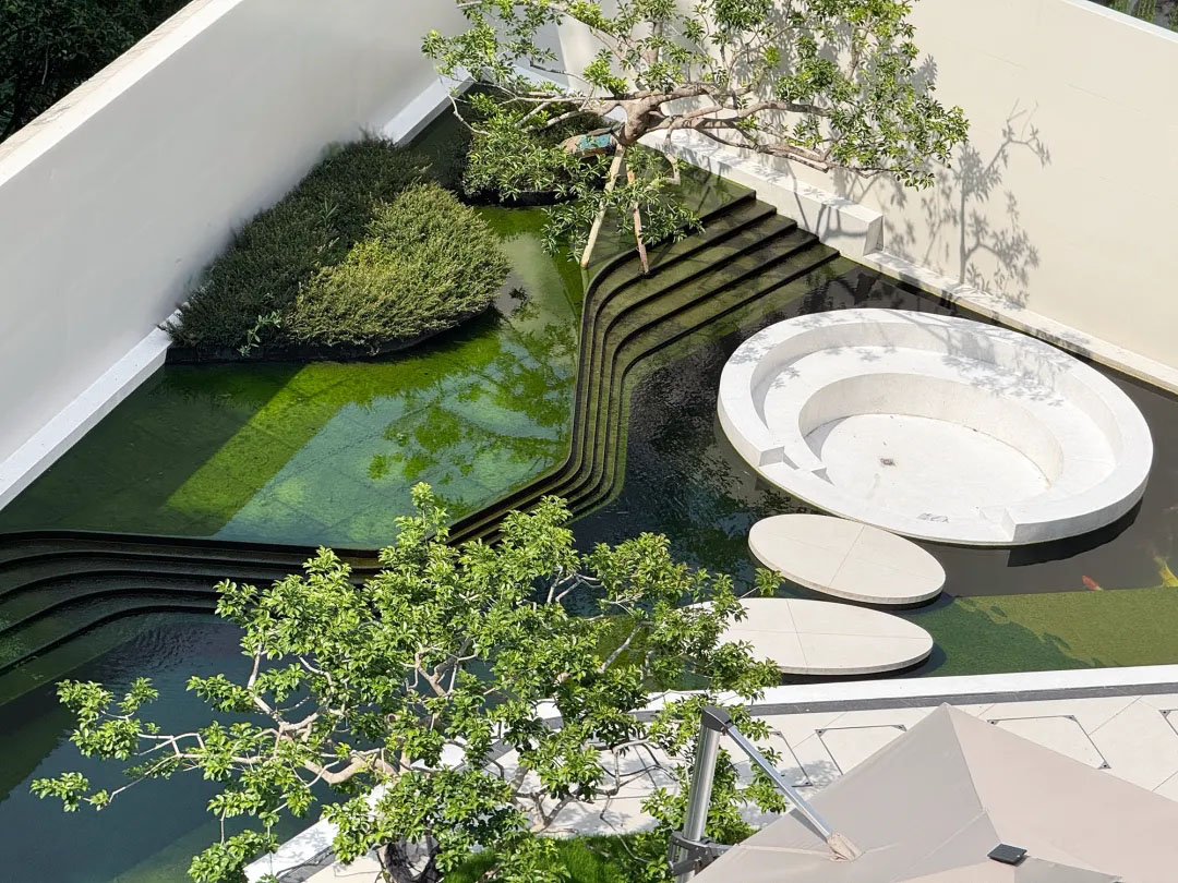 1100㎡别墅设计,1100㎡,别墅设计,豪宅设计,别墅设计案例,别墅装修,现代风格别墅设计,重庆森系别墅-静谧共生,重庆,悦空间设计