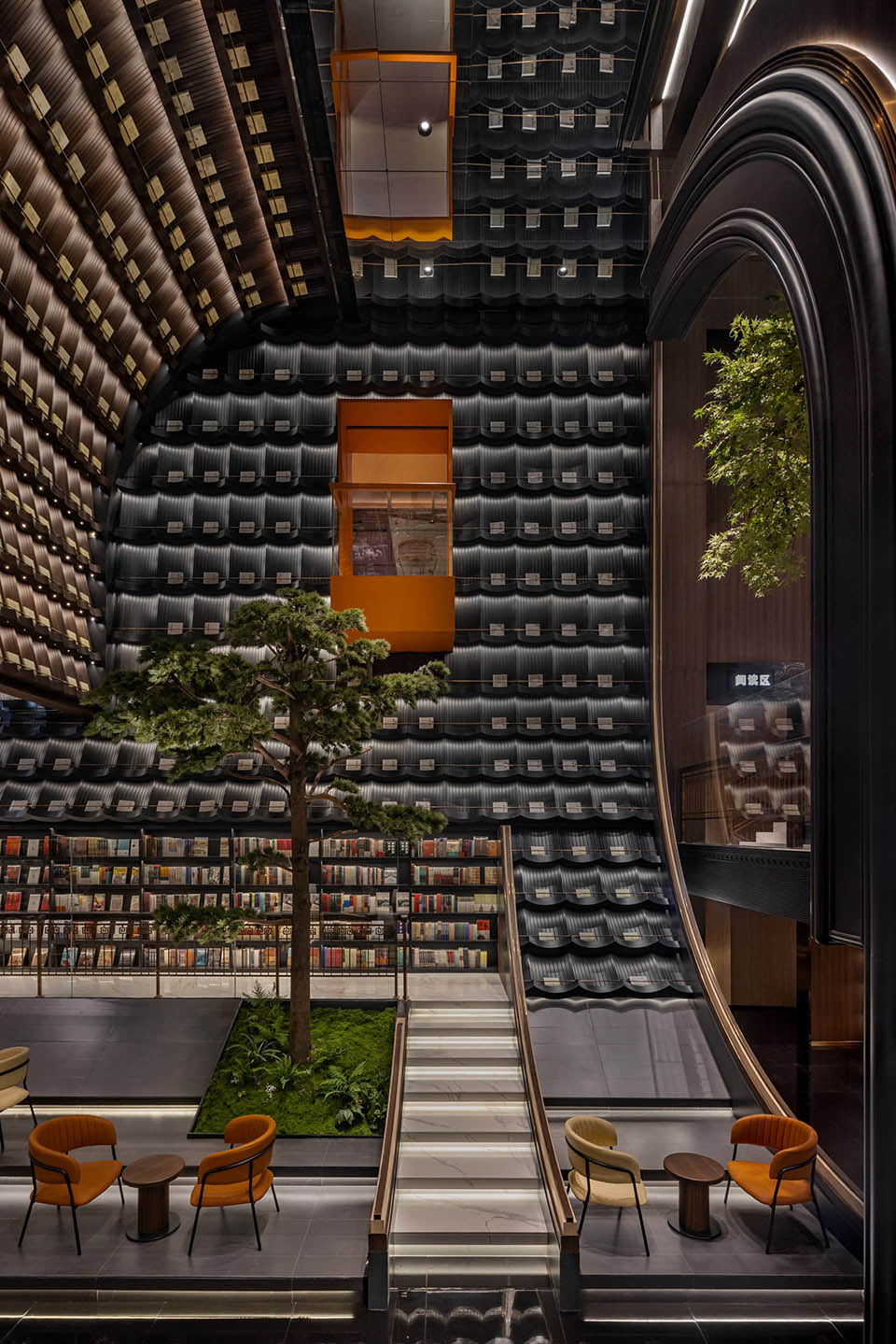 书店设计,零售店设计,书店设计案例,书店设计方案,网红书店,钟书阁,钟书阁书店,书店零售店,山西高平钟书阁书店,山西高平,伊塔诺建筑设计