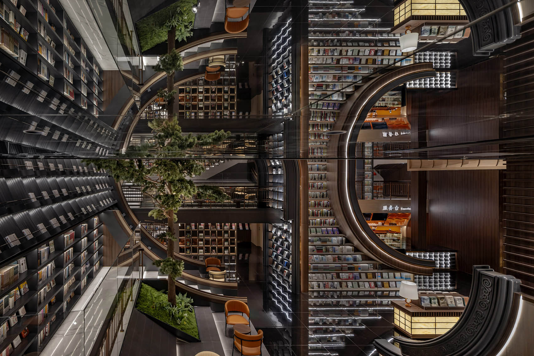 书店设计,零售店设计,书店设计案例,书店设计方案,网红书店,钟书阁,钟书阁书店,书店零售店,山西高平钟书阁书店,山西高平,伊塔诺建筑设计