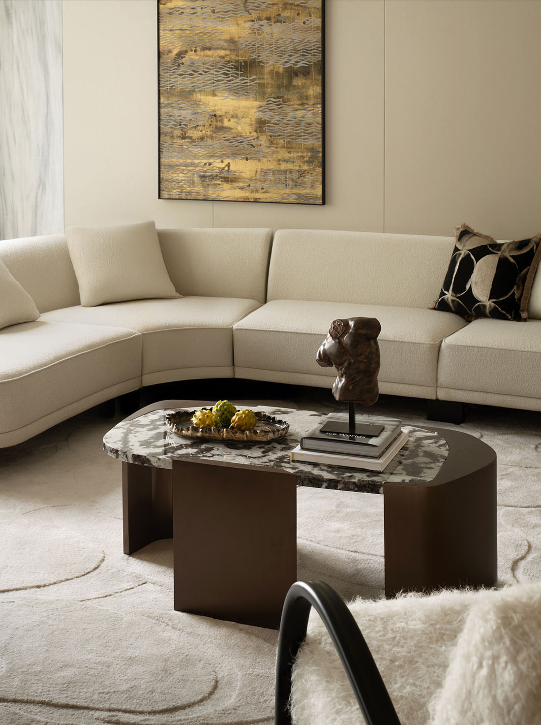 OPS观致设计,样板间设计,大平层样板间,样板间设计案例,样板间设计方案,现代风格样板间设计,轻奢样板间,凯旋新世界·珠城豪宅：塔尖阶层的奢居典范,OPS观致设计