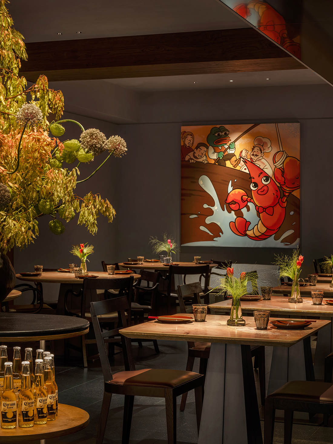 餐厅设计,高档餐厅设计,餐厅设计案例,餐厅设计方案,餐厅装修,主题餐厅设计,北京胡大簋街五店·年轻引力场-策略餐饮,北京,IN.X屋里门外设计/吴为