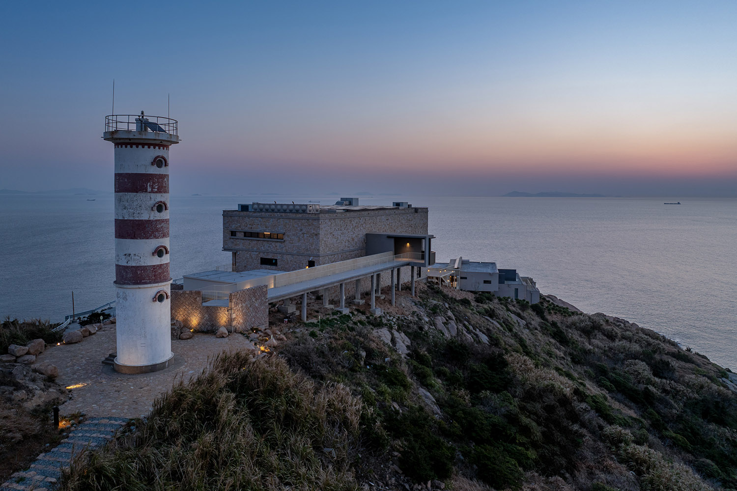 酒店设计,酒店室内设计,酒店建筑设计,建筑设计,度假酒店设计,酒店装修,酒店设计案例,浙江舟山大乐之野嵊泗黄龙岛灯塔酒店,浙江舟山,实在建筑设计工作室,WJSTUDIO万境设计