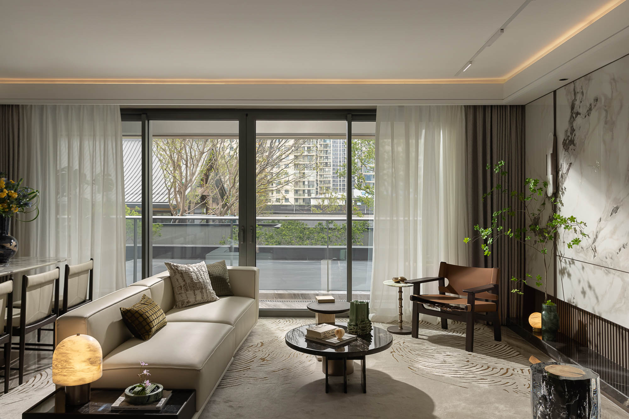 样板间设计,大平层样板间,样板间设计案例,样板间设计方案,现代风格样板间设计,轻奢样板间,杭州云城之上,建发·杭州云城之上-时光润色无界逸境,杭州,零次方设计