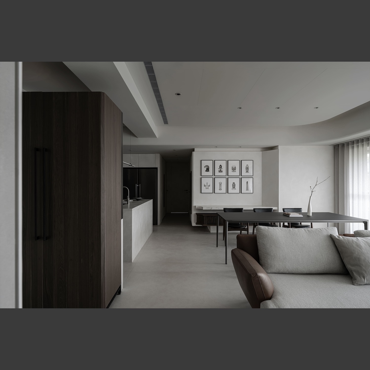 BH DESIGN,公寓设计,公寓设计方案,公寓设计案例,极简风格,极简主义,台北