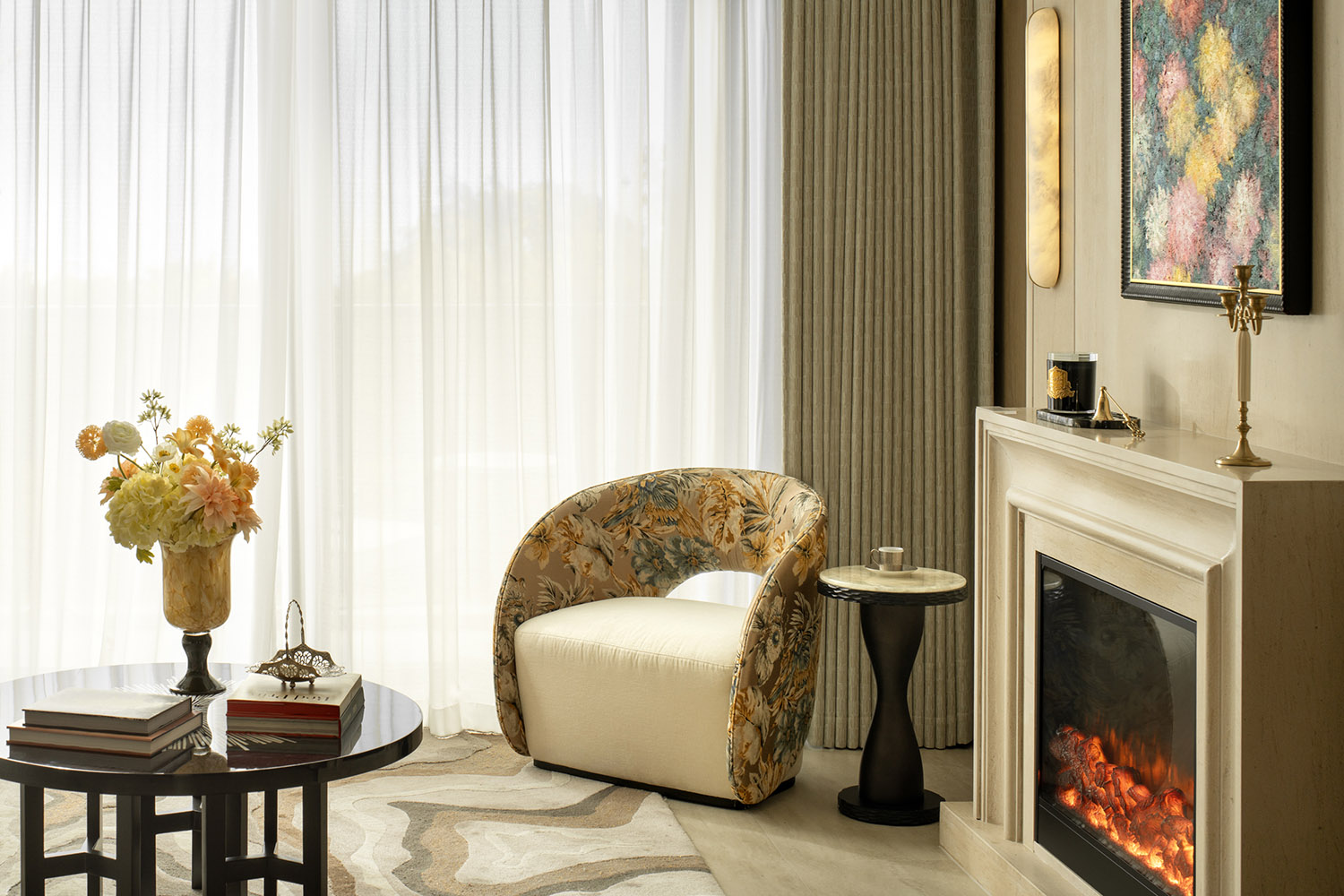 样板间设计,家装样板间,样板间设计案例,样板间设计方案,现代风格样板间设计,轻奢样板间,120㎡,143㎡,上海越秀和樾府：苏河之源的艺境栖居,上海,CCD郑中设计