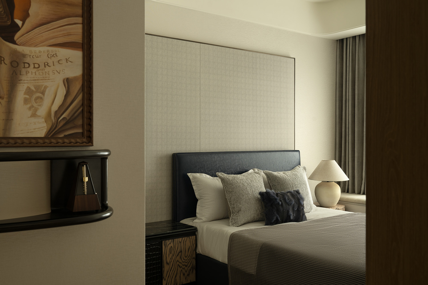 样板间设计,家装样板间,样板间设计案例,样板间设计方案,现代风格样板间设计,轻奢样板间,120㎡,143㎡,上海越秀和樾府：苏河之源的艺境栖居,上海,CCD郑中设计