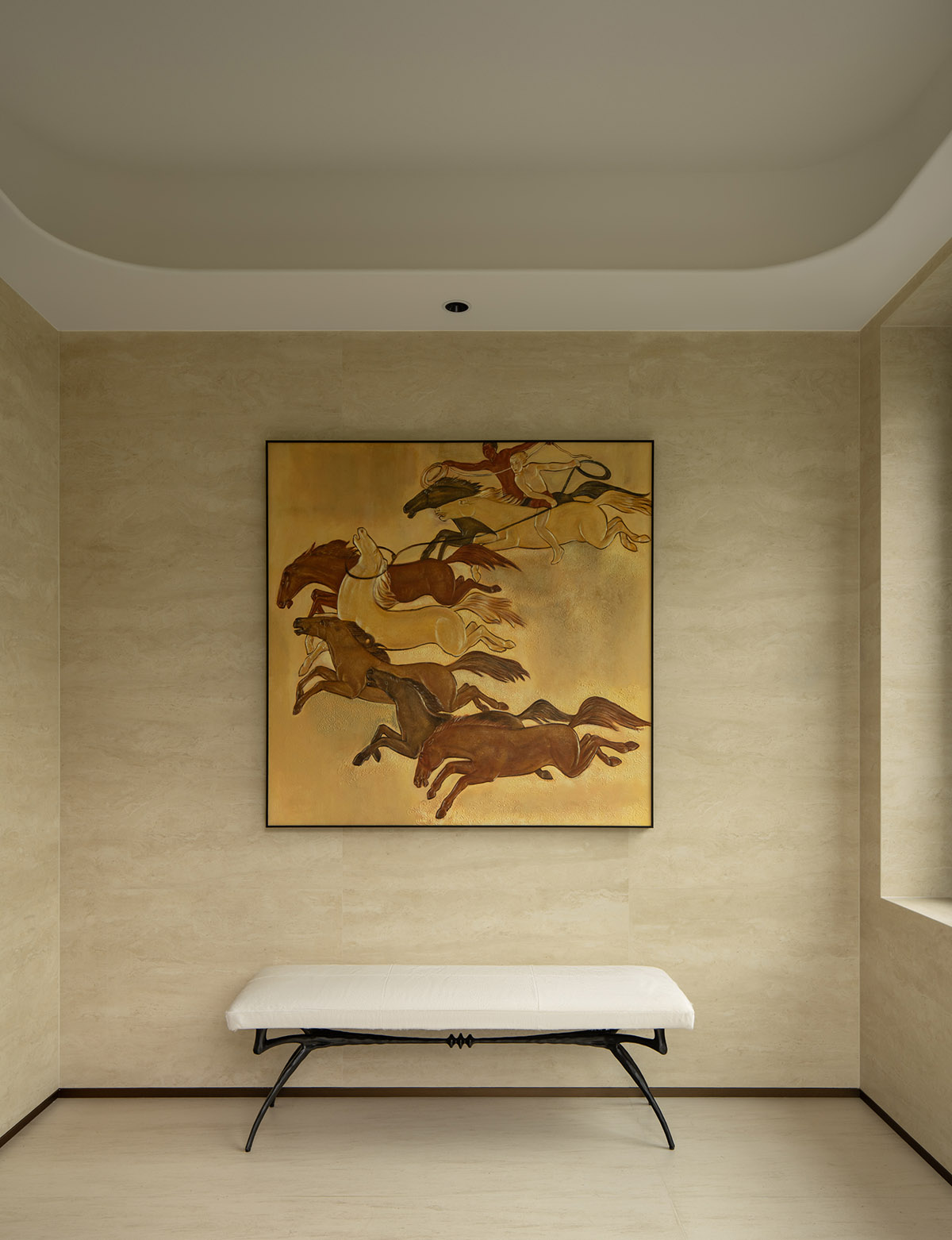 样板间设计,家装样板间,样板间设计案例,样板间设计方案,现代风格样板间设计,轻奢样板间,120㎡,143㎡,上海越秀和樾府：苏河之源的艺境栖居,上海,CCD郑中设计