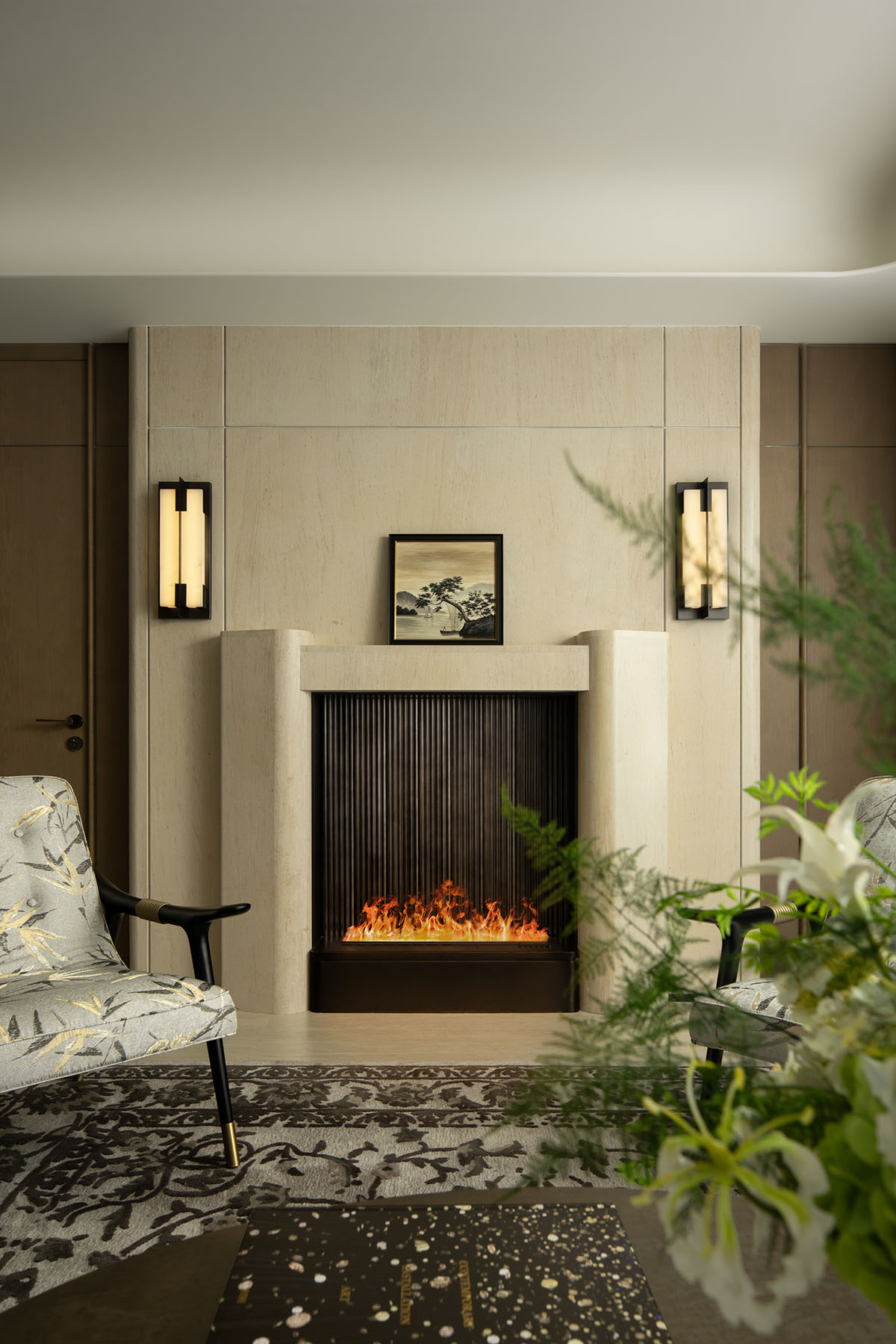 样板间设计,家装样板间,样板间设计案例,样板间设计方案,现代风格样板间设计,轻奢样板间,120㎡,143㎡,上海越秀和樾府：苏河之源的艺境栖居,上海,CCD郑中设计