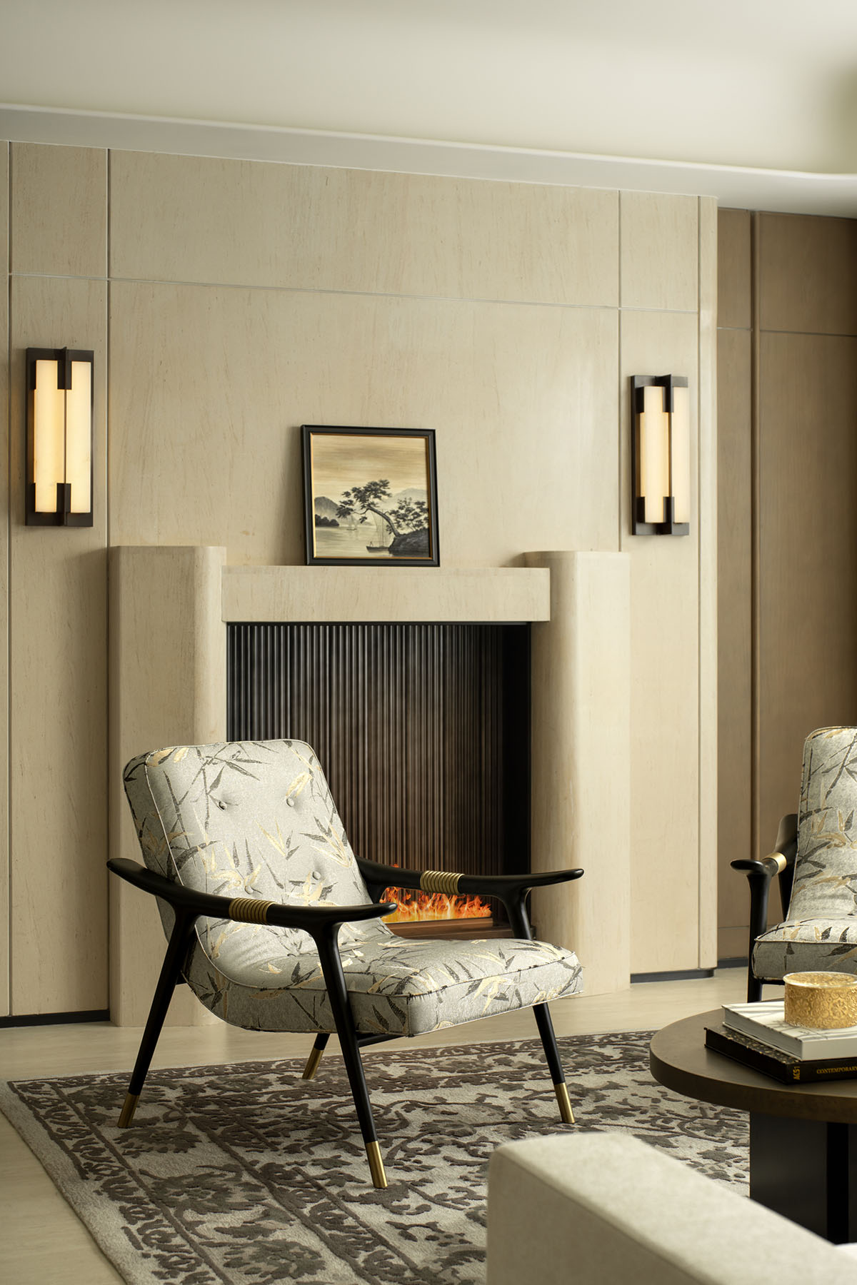 样板间设计,家装样板间,样板间设计案例,样板间设计方案,现代风格样板间设计,轻奢样板间,120㎡,143㎡,上海越秀和樾府：苏河之源的艺境栖居,上海,CCD郑中设计