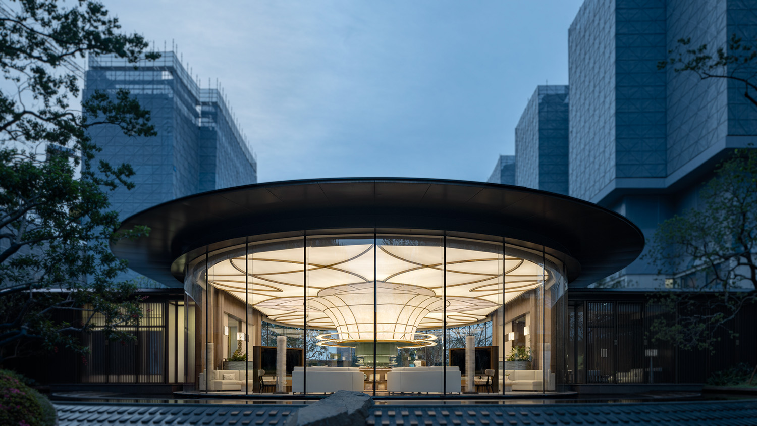 售楼处设计,营销中心设计,售楼处设计案例,售楼处设计方案,销售中心设计,现代风格售楼处设计,嵊州绿城·锦玉园,浙江嵊州,春山秋水