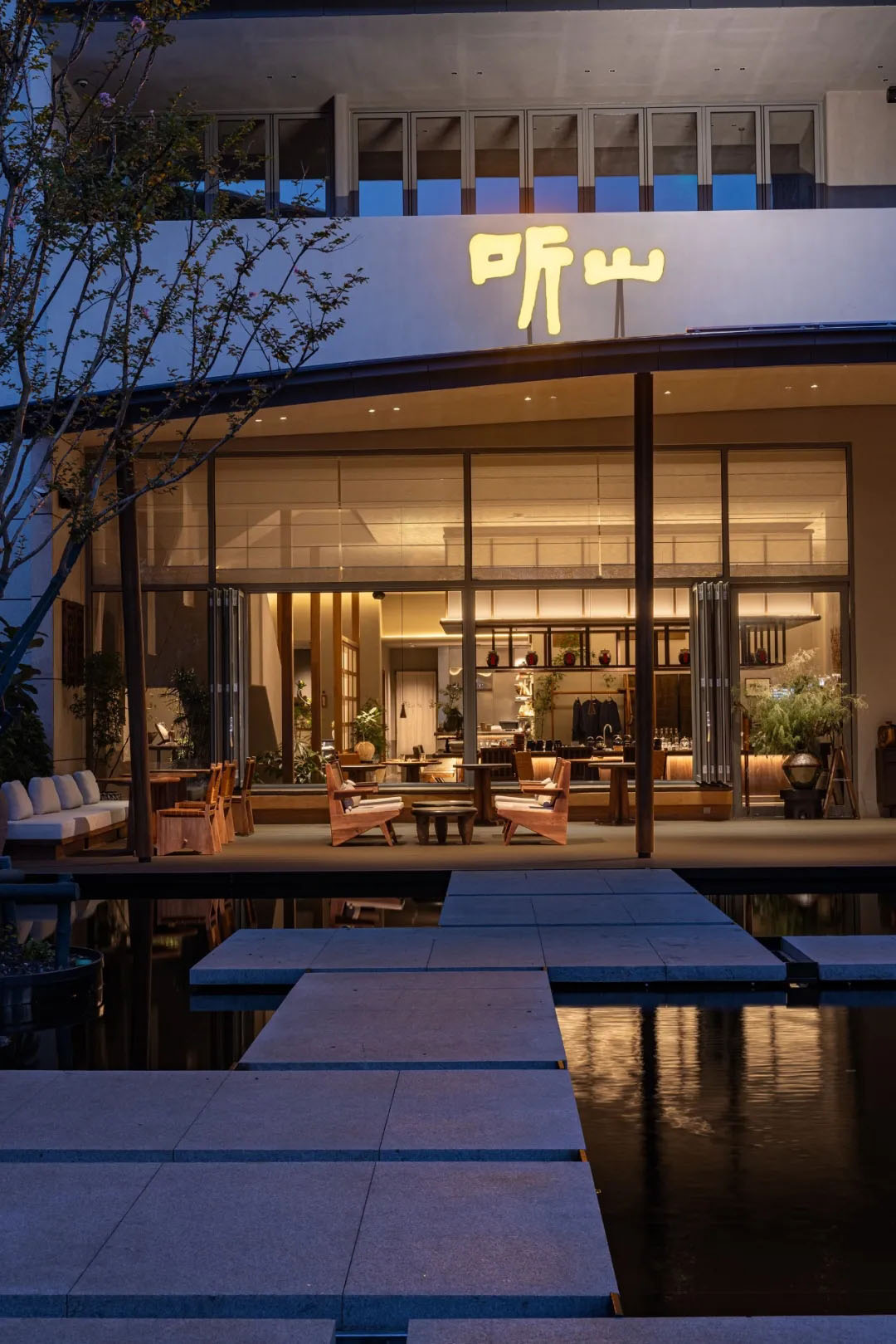 餐厅设计,自然美学餐厅,宋氏美学餐厅,山系餐厅,餐厅设计案例,餐厅设计方案,休闲餐厅设计,庭院餐厅设计,石家庄听山餐厅-把山野引入都市,石家庄,BloomDesign绽放设计