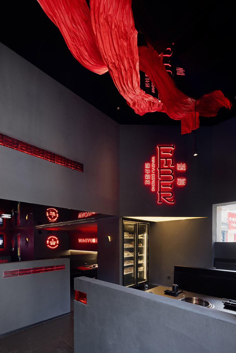 烤肉店设计,餐厅设计,烤肉店设计案例,烤肉店设计方案,休闲餐厅设计,烤肉餐厅,连云港焱喜.和牛烧肉,连云港,点度设计