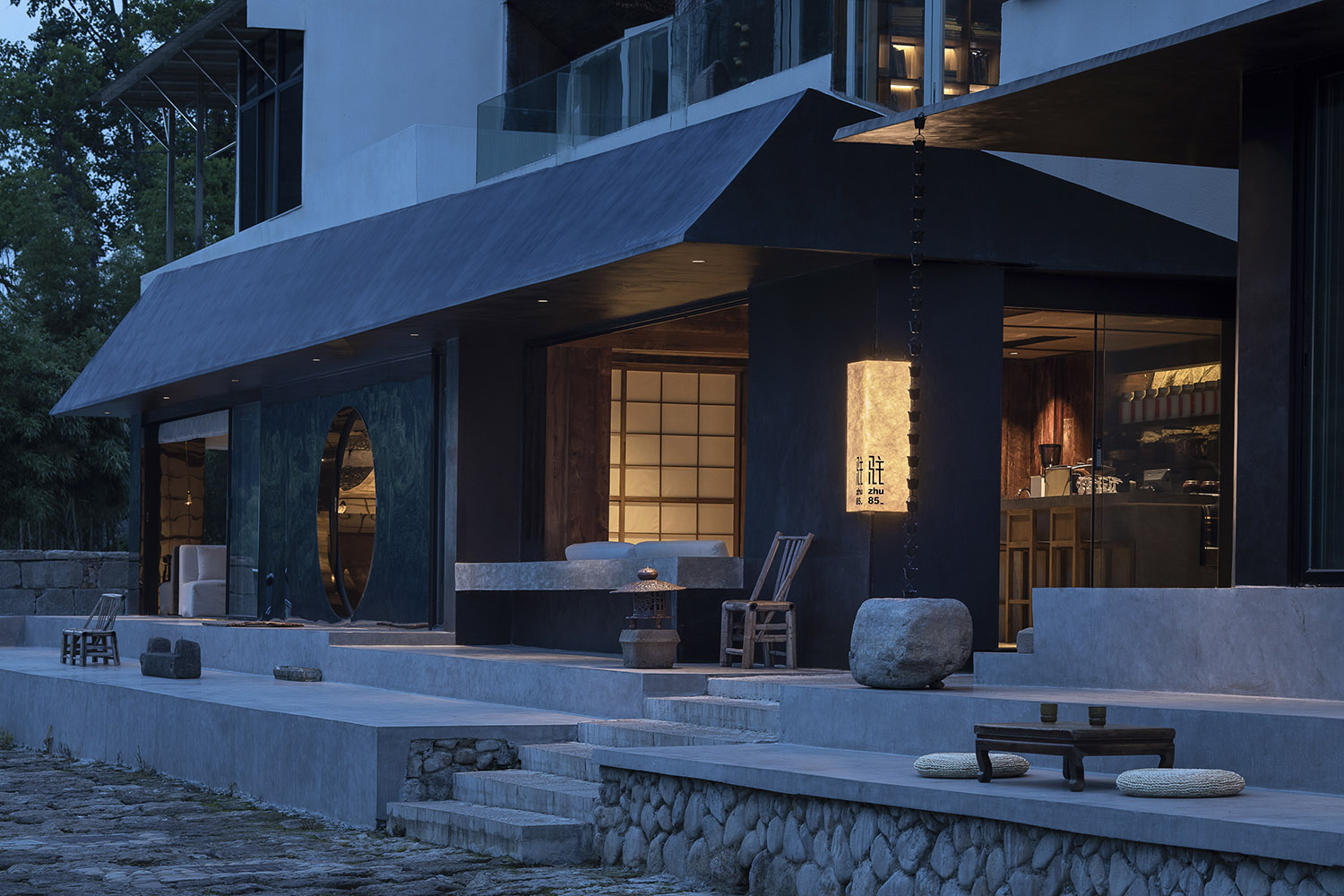 茶咖空间,咖啡店改造,咖啡店设计案例,咖啡店设计方案,茶饮店设计,开放式咖啡店,建筑改造,浙江丽水驻85-千年古堰的宋亭茶饮,浙江丽水,时上建筑空间设计,沈墨