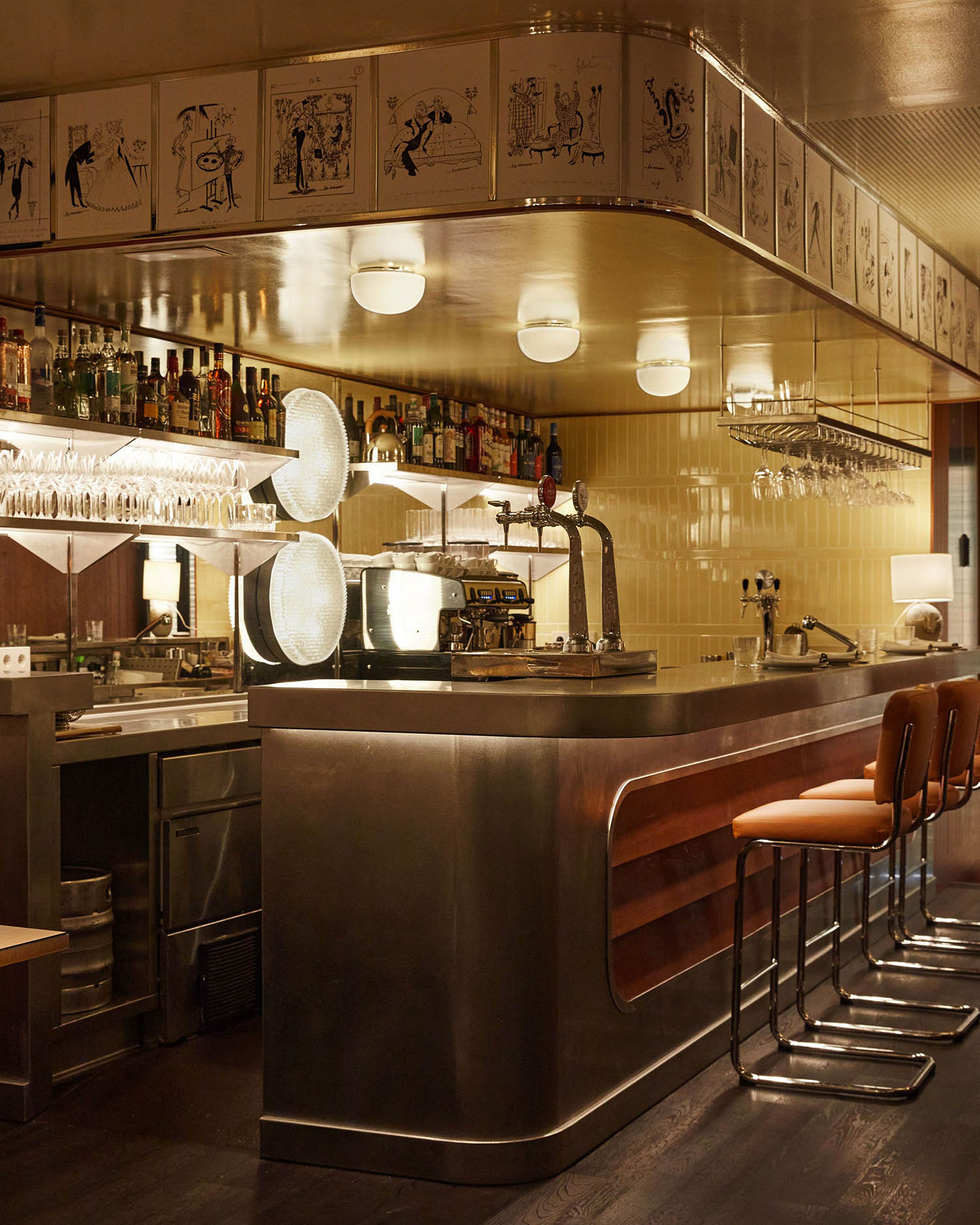 餐厅设计,餐酒吧设计,休闲餐厅设计,Cristina Carulla Studio,酒吧餐厅,餐厅设计案例,餐厅设计方案,西班牙,巴塞罗那,Casa Fiero