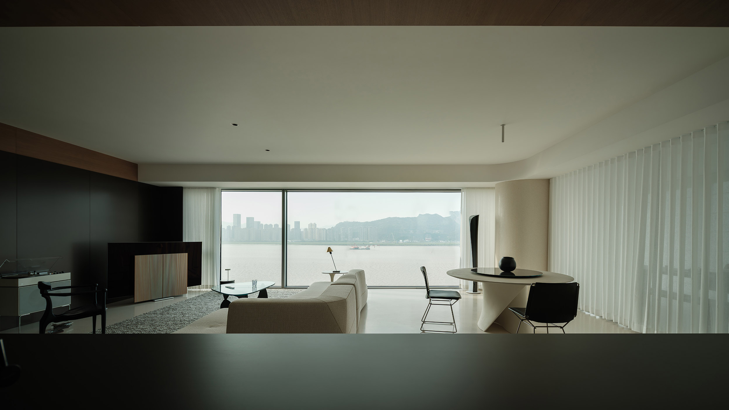 大墨空间设计,大平层设计案例,大平层设计方案,极简大平层,住宅设计,大平层装修,温州,大墨设计