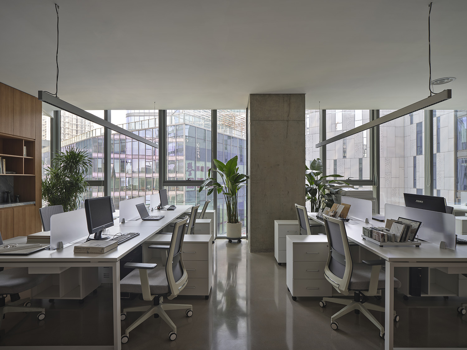 办公室设计,设计公司办公室,办公室设计案例,办公室设计方案,设计公司自用办公室,开放式办公室,华易风雅设计北京工作室,北京,华易风雅设计