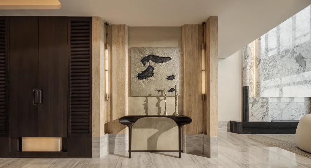 826㎡复式设计,826㎡,顶层复式,复式设计,豪宅设计,复式设计案例,复式样板间,样板间设计,轻奢风样板间,样板间软装设计,广州南驰·都湖国际顶层复式,广州,奥迅设计