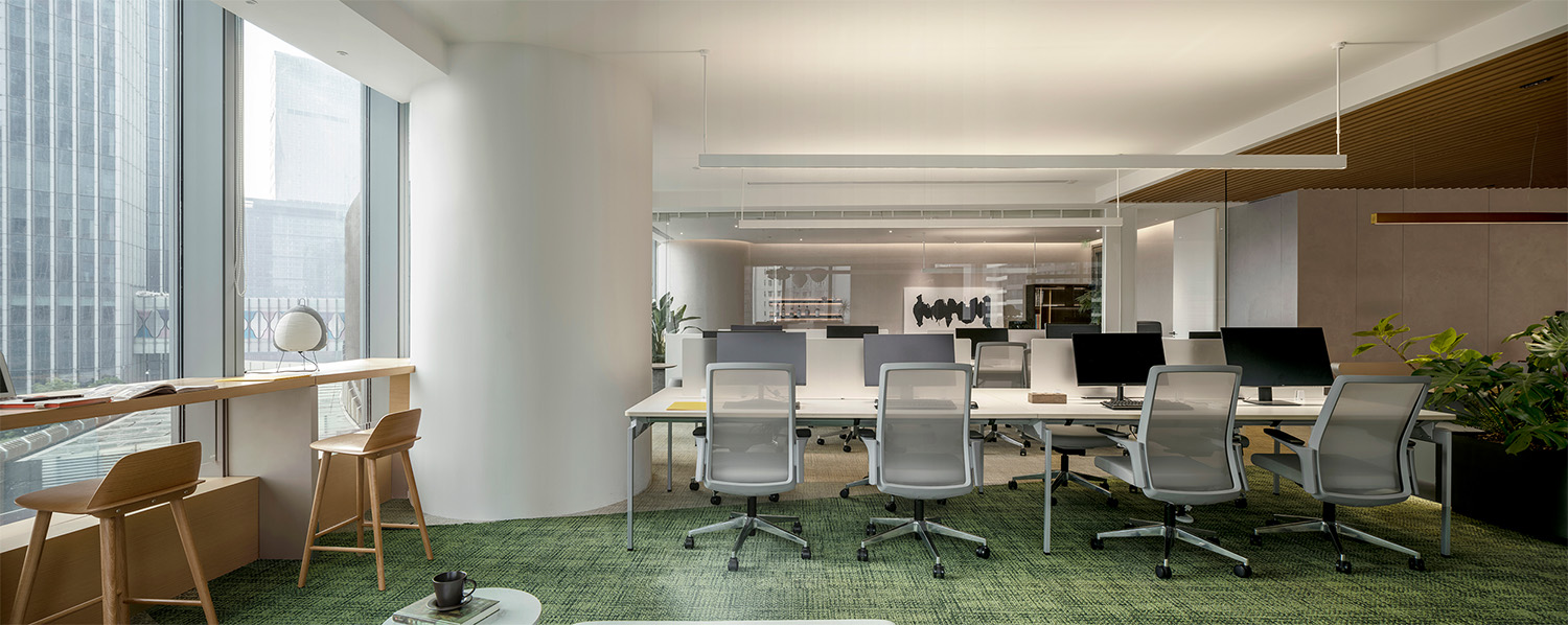 开放式办公室,办公室设计,现代风格办公室设计,办公室设计案例,办公室设计方案,办公室装修,合和建筑五金·大湾区战略集采中心,广州,c.dd有限無界