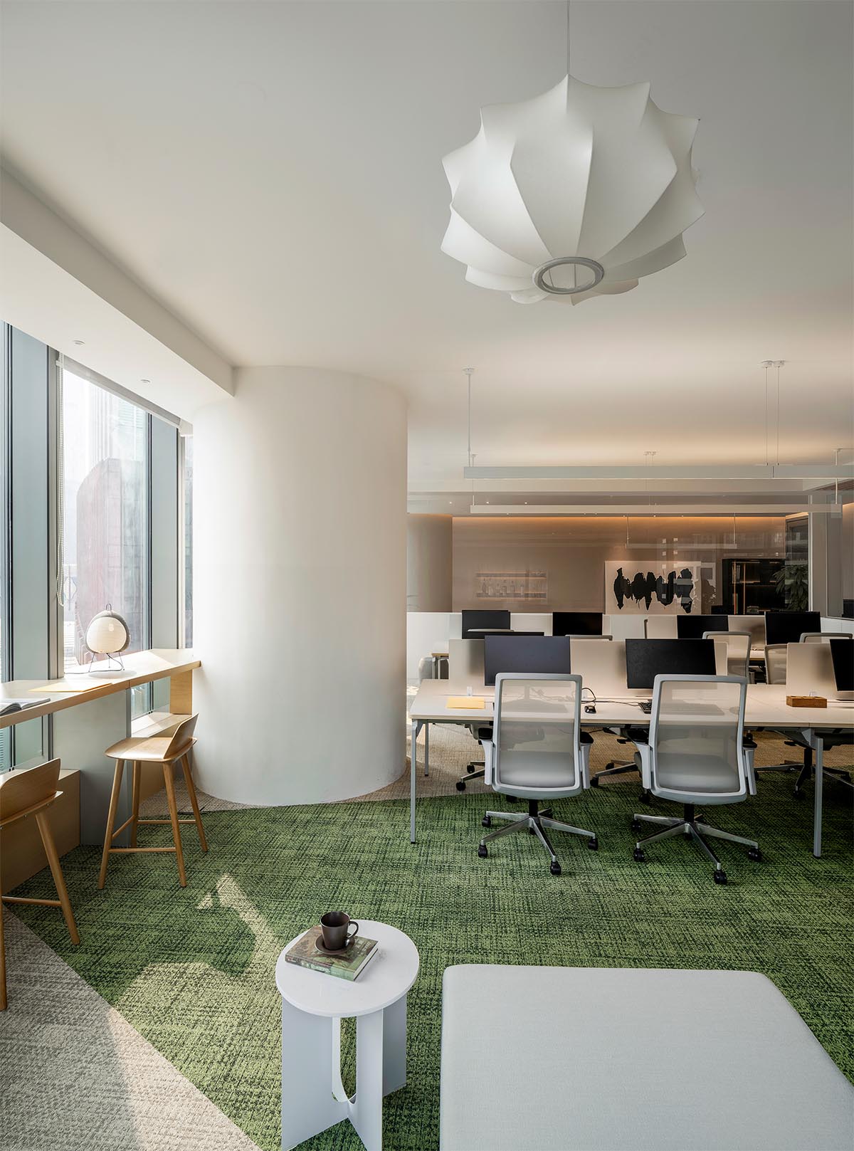 开放式办公室,办公室设计,现代风格办公室设计,办公室设计案例,办公室设计方案,办公室装修,合和建筑五金·大湾区战略集采中心,广州,c.dd有限無界