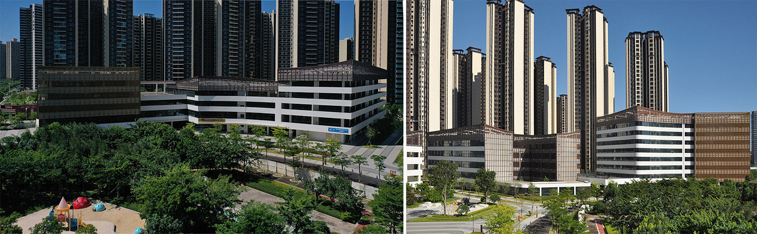 商业改造,商业街区改造,建筑改造,城市更新,社区中心改造,多功能空间,公共空间改造,珠海金湾邻里汇社区中心改造,珠海,易加设计