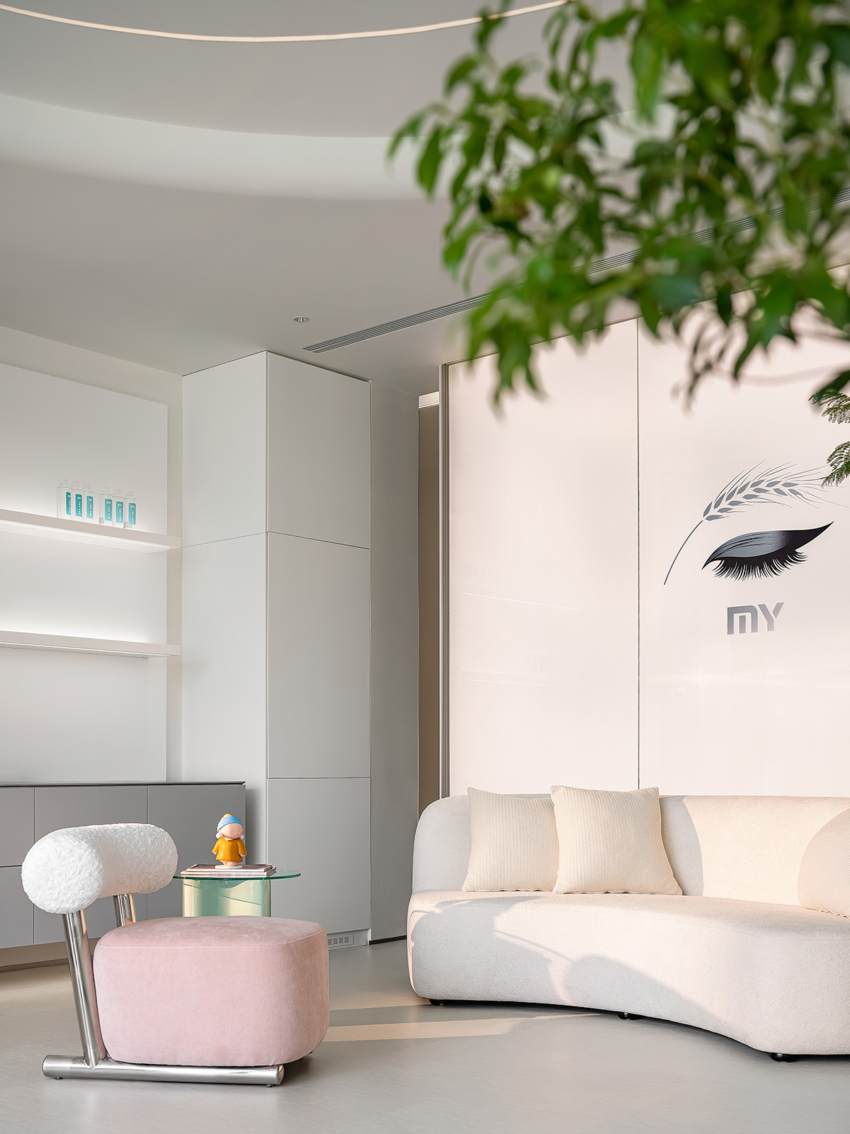 美容店设计,美容院设计,医美空间设计,美容工作室设计,医疗美容诊所设计,美容院设计方案,美容院设计案例,深圳,深圳《麦颜》眼袋美容诊所,凯派设计