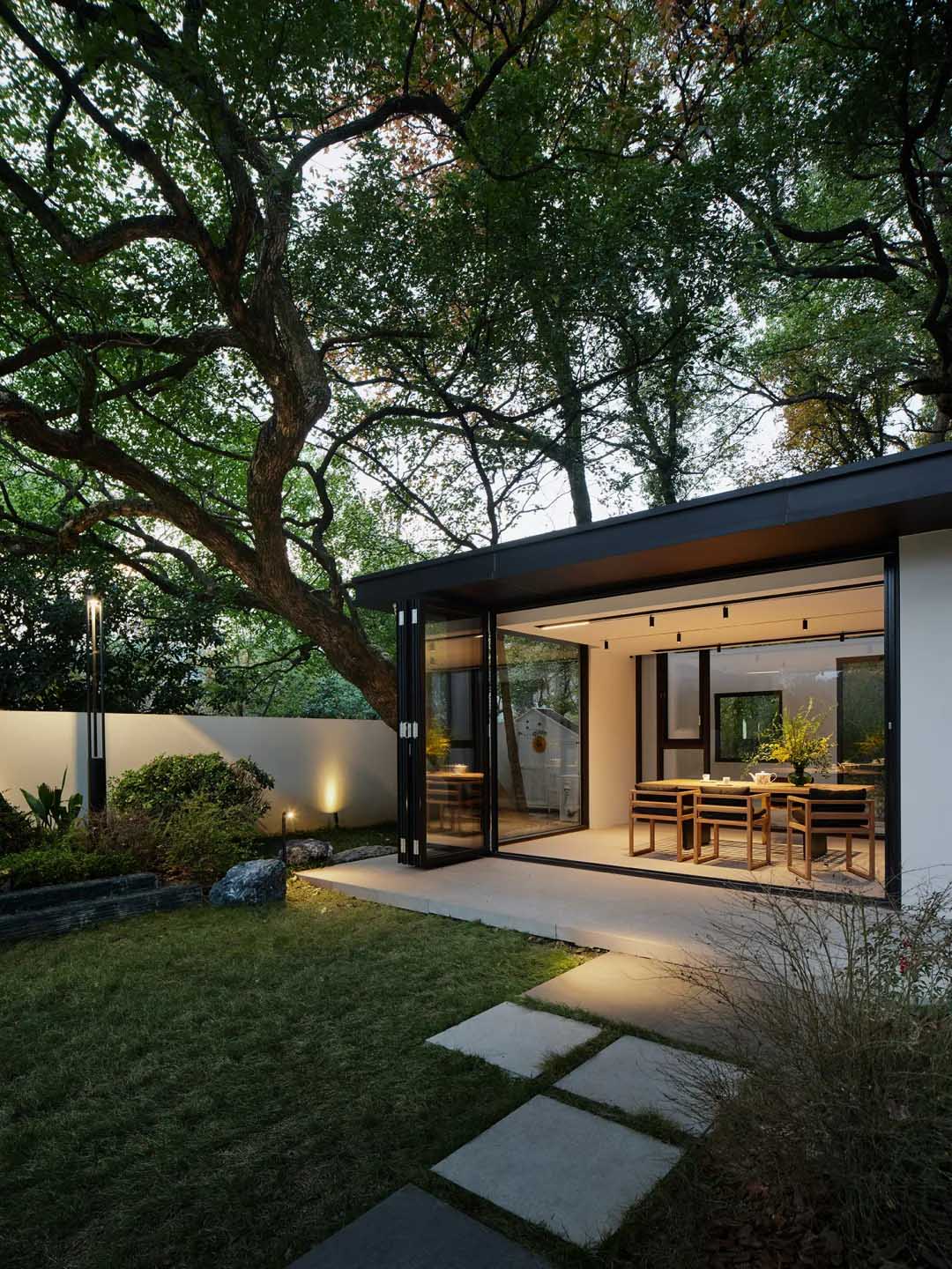 600㎡别墅设计,别墅设计案例,600㎡,庭院别墅设计,独栋别墅设计,森系别墅,自然风别墅,现代风格别墅设计,花园别墅,宁波森系自然别墅,宁波,汉笙设计