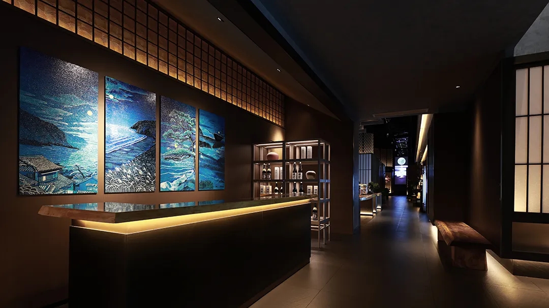 餐厅设计,餐厅设计案例,餐厅设计方案,日料店设计,日料餐厅设计,主题餐厅设计,餐厅装修,上海京料理,上海,素加设计