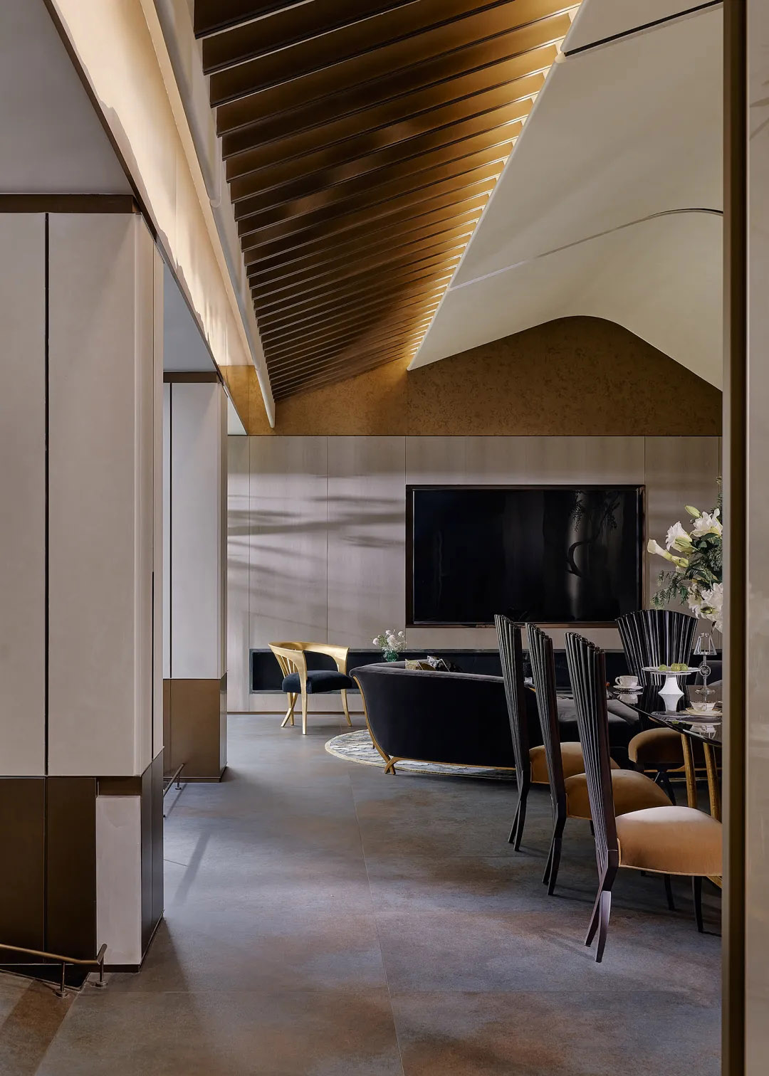 1200㎡别墅设计,1200㎡,别墅设计,豪宅设计,别墅设计案例,别墅装修,现代风格别墅设计,轻奢风别墅,庭院别墅设计,别墅样板间,样板间设计,上海桃花源诗意别墅,上海,門觉建筑