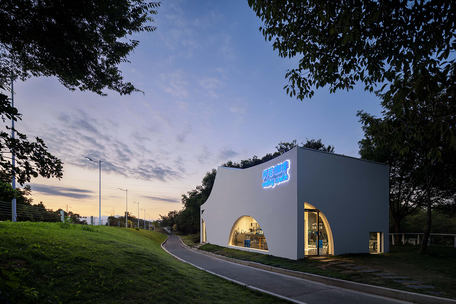 建筑设计,度假区咖啡店设计,户外咖啡店设计,户外咖啡建筑,景点咖啡店设计,咖啡店设计案例,咖啡店设计方案,台州神仙居-河谷咖啡,台州神仙居,平介设计,杨楠