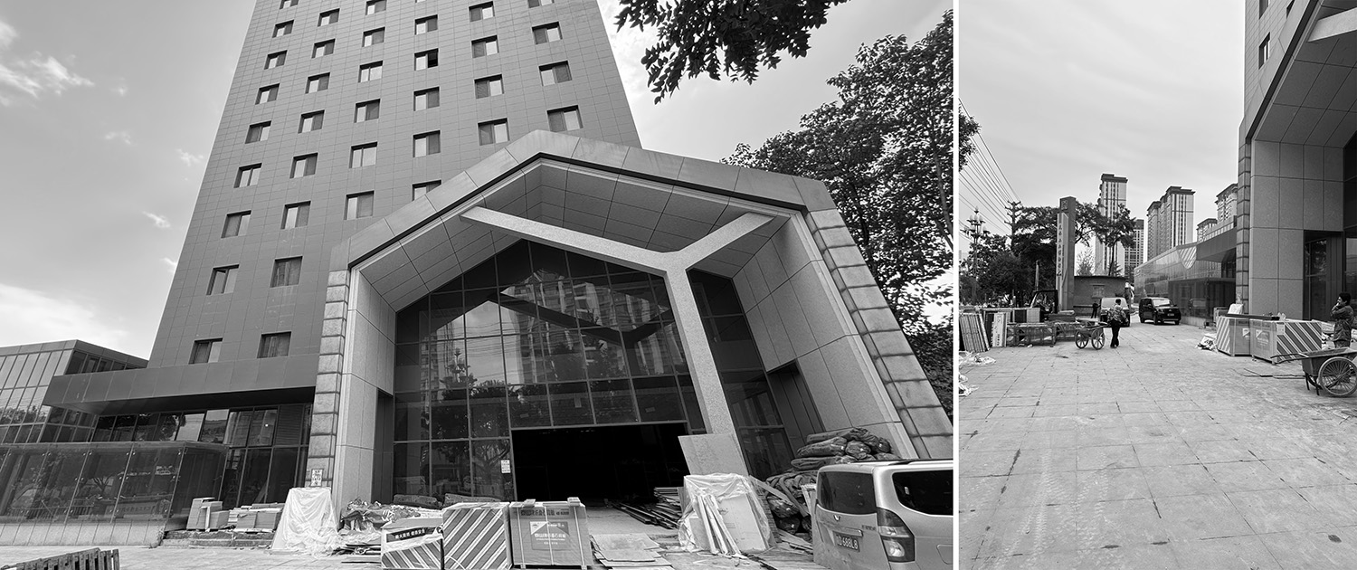 酒店设计,酒店大堂改造,外立面改造,建筑外立面改造,酒店建筑改造,酒店外立面设计,建筑改造,陕西天水戴斯温德姆酒店,陕西天水,源合万相建筑设计