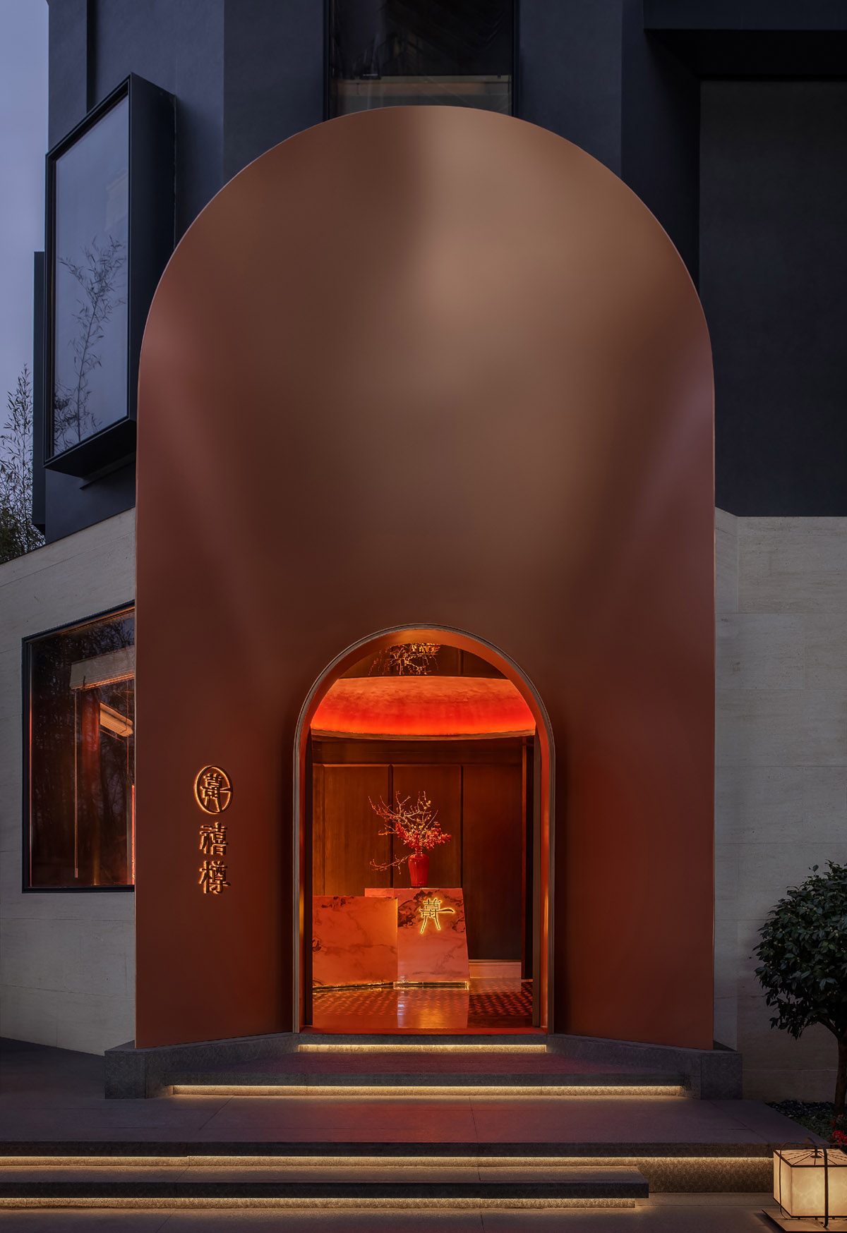 餐厅设计,餐厅设计案例,餐厅设计方案,高档餐厅设计,宴会餐厅设计,主题餐厅设计,餐厅装修,武汉宴.禧樽：江风入宴-如繁花盛开,武汉,LDH刘道华建筑设计