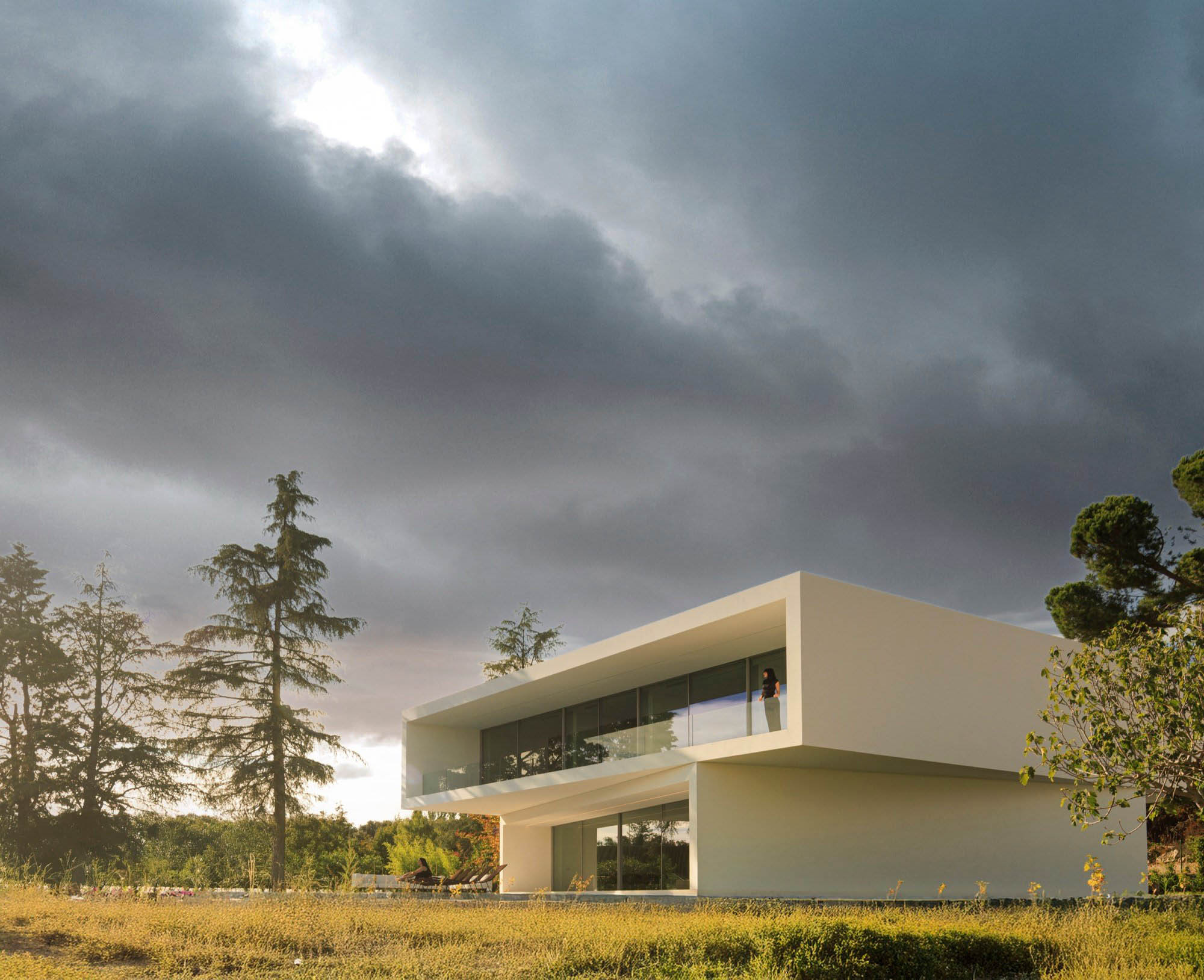 Fran Silvestre Arquitectos,别墅设计,别墅设计案例,别墅装修,极简风格别墅设计,西班牙,马德里,极简主义