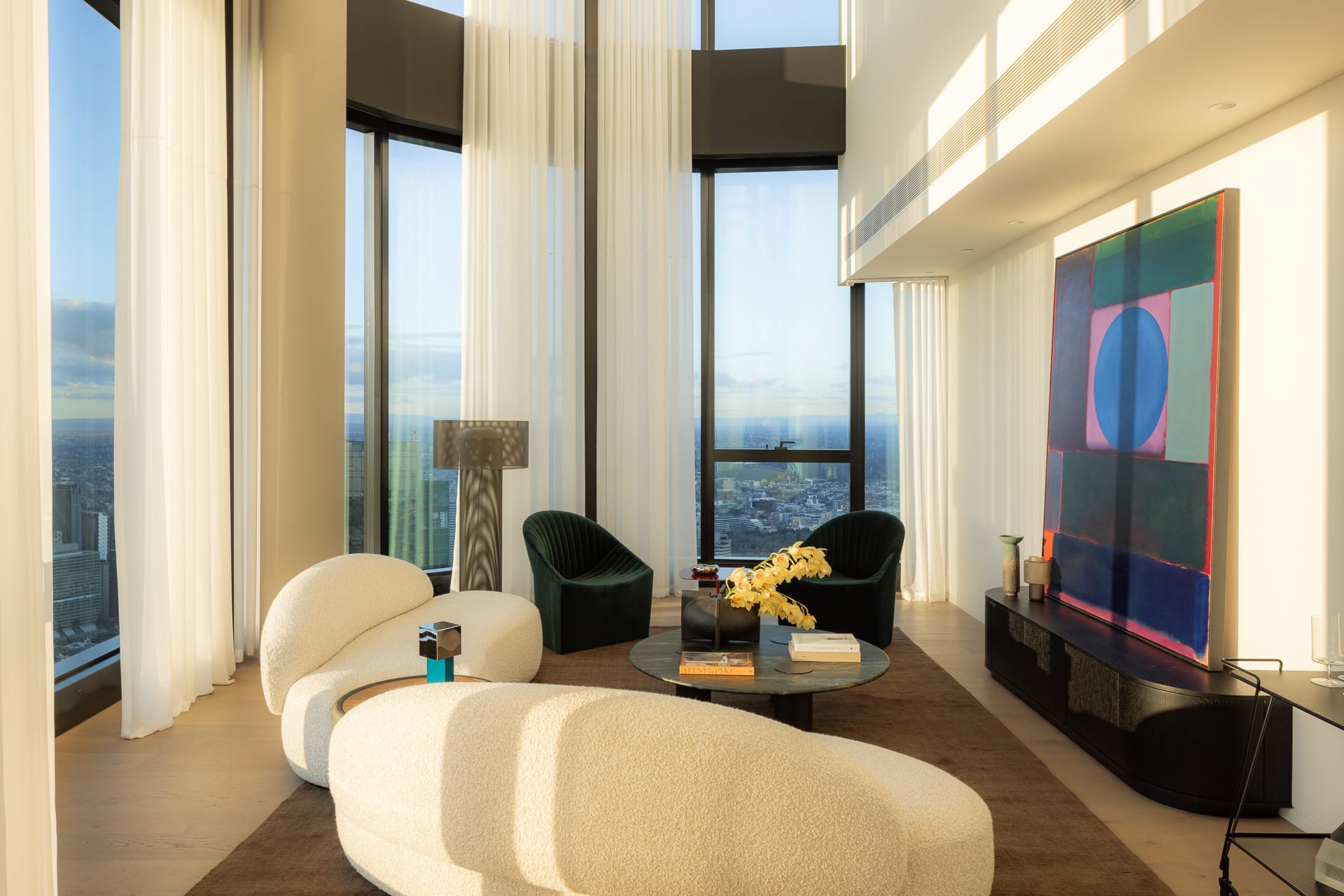 Furnishd,公寓设计,公寓设计案例,公寓装修,高层公寓设计,澳大利亚,墨尔本