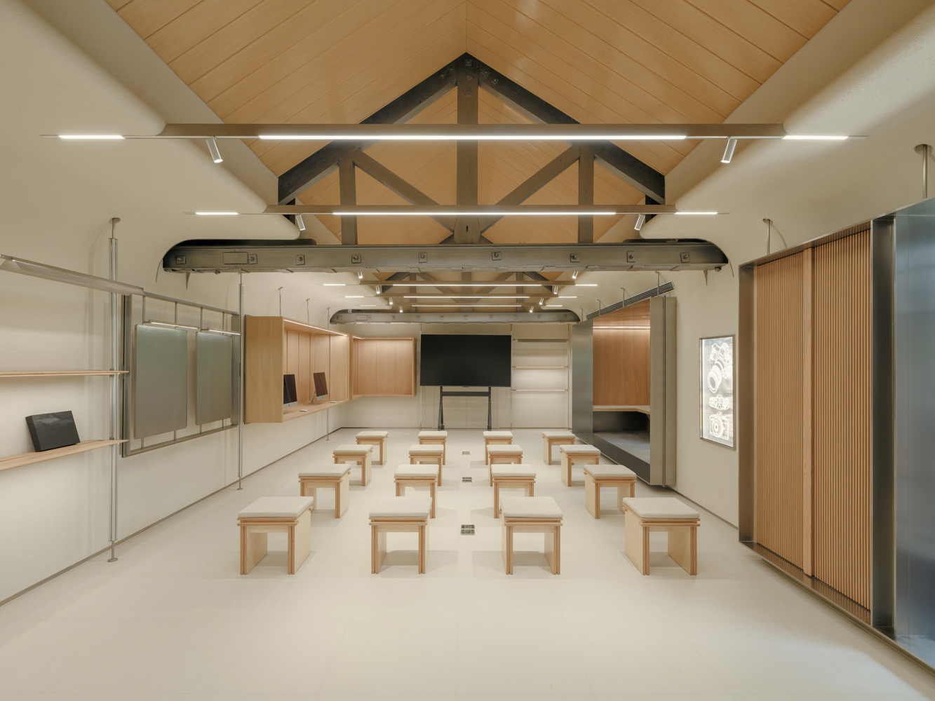 零售店设计,专卖店设计,芝作室,相机零售店,上海,相机专卖店设计案例,尼康直营店设计方案,尼康,极简主义