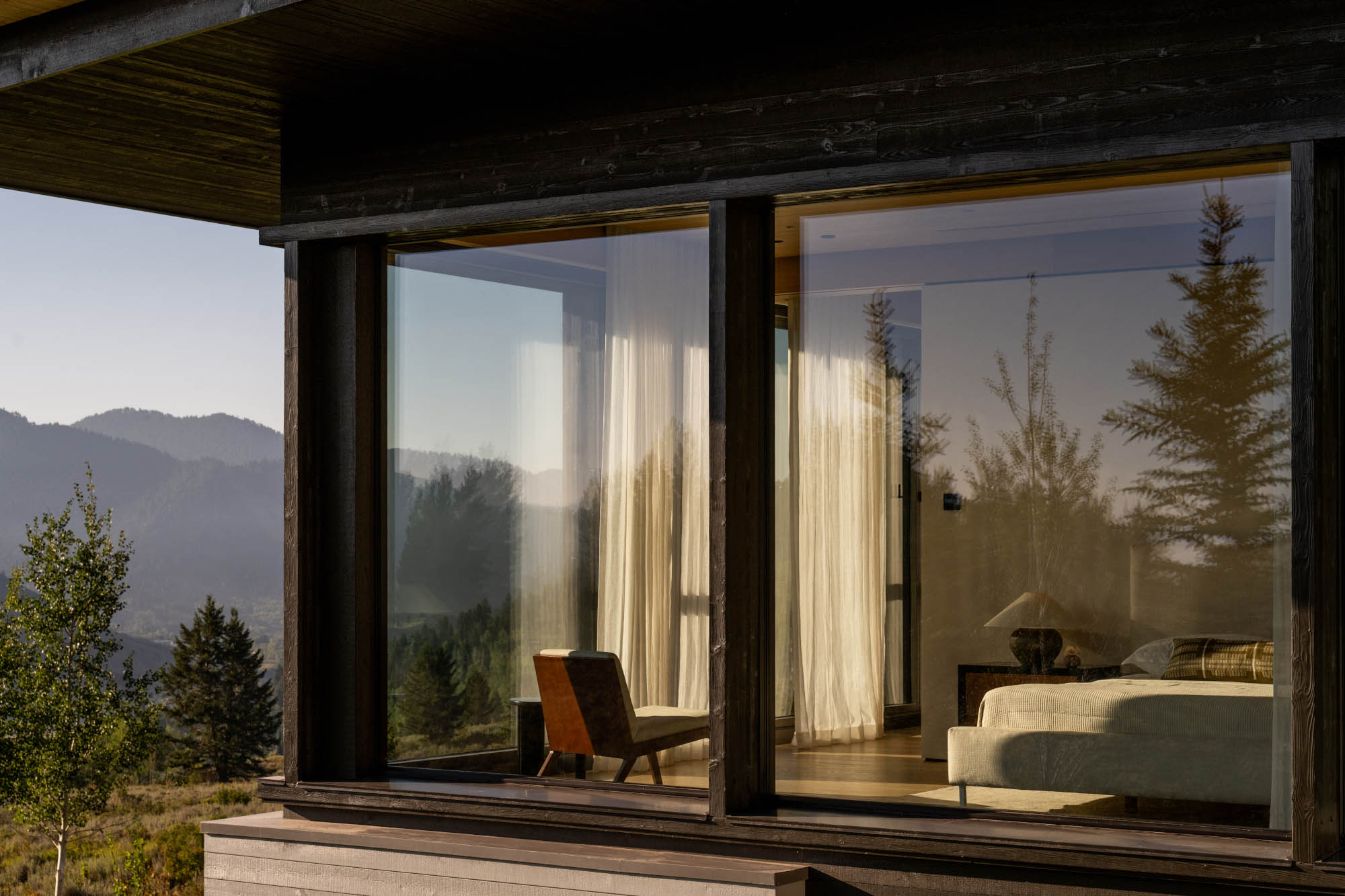 Dieter Vander Velpen Architects,别墅设计,别墅设计案例,别墅装修,山景别墅设计,澳大利亚,原木色