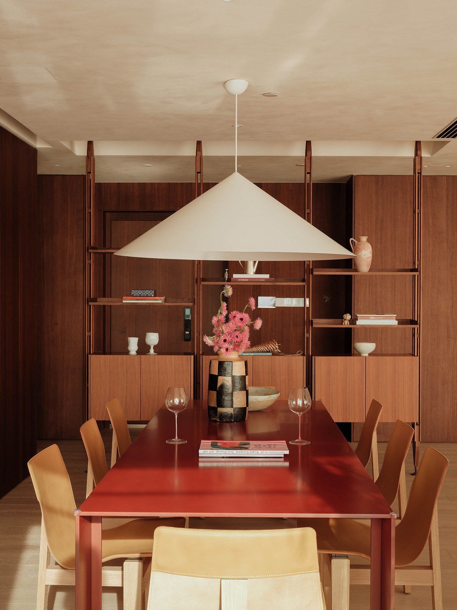 Studio Point 5,大平层设计,大平层设计案例,大平层装修,原木色,成都,复地金融岛