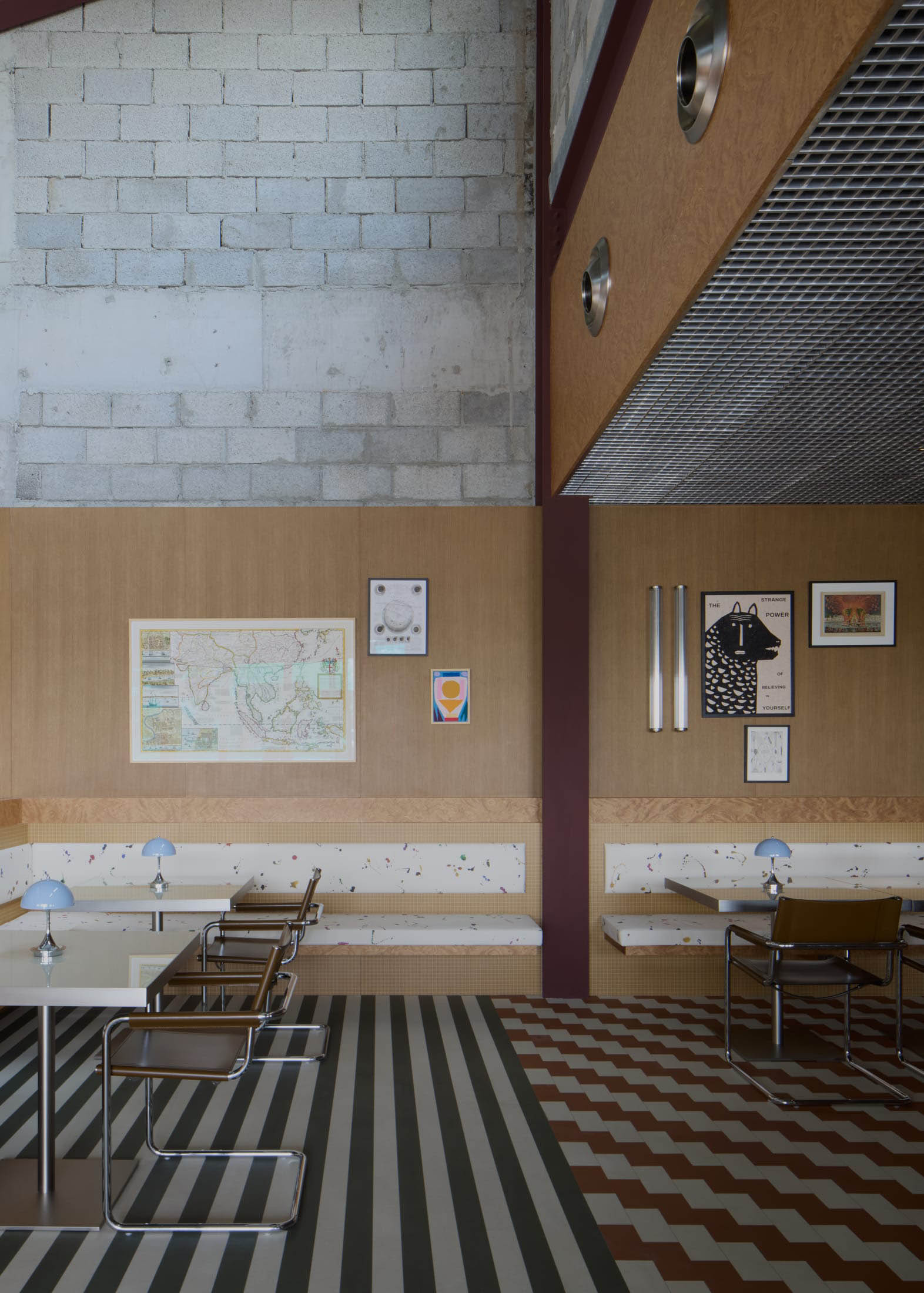 餐厅设计,VSHD Design,休闲餐厅设计,披萨店,餐厅设计案例,餐厅设计方案,迪拜,极简主义,披萨店设计